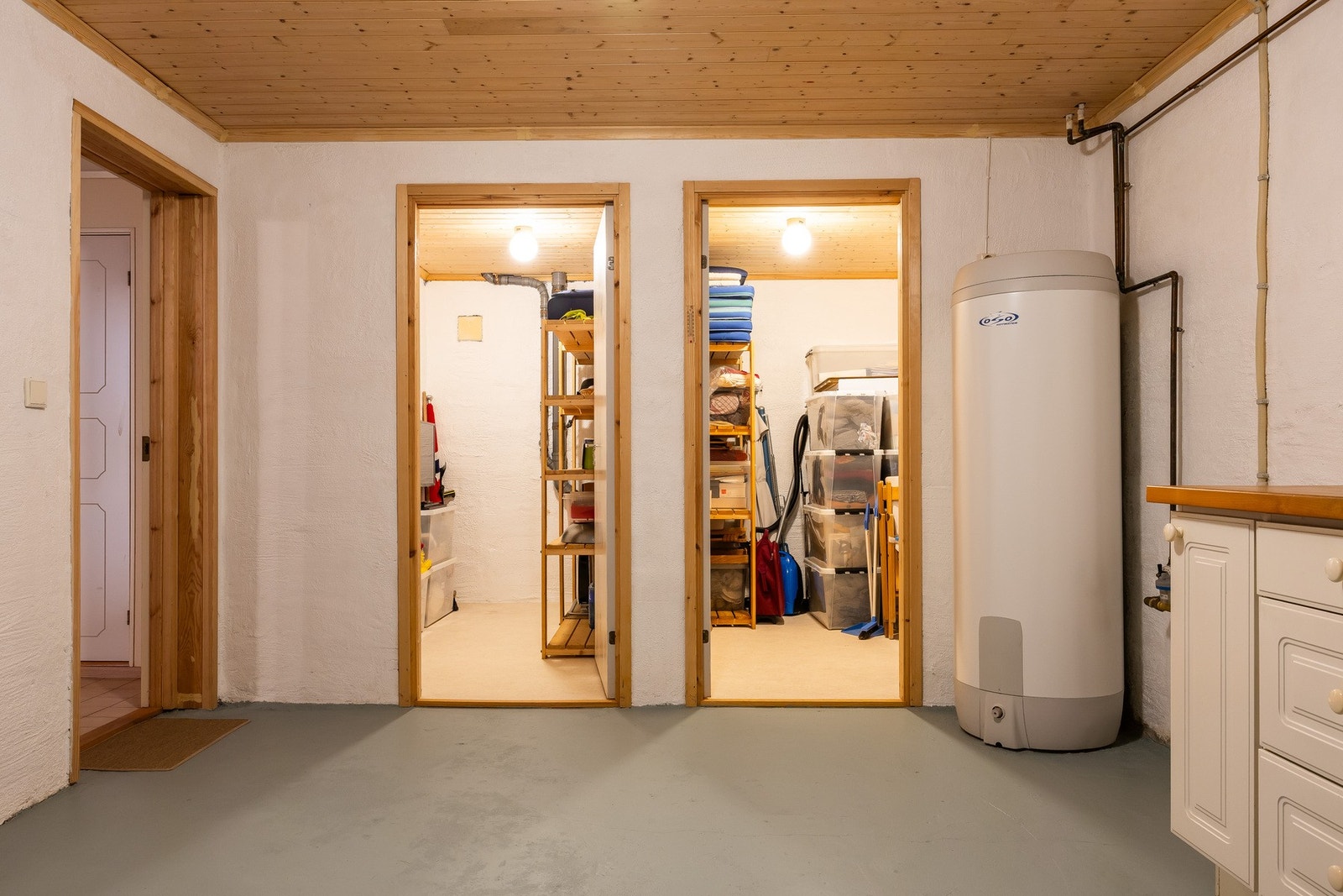 Videre adkomst til to ytterligere boder. Galleribilde