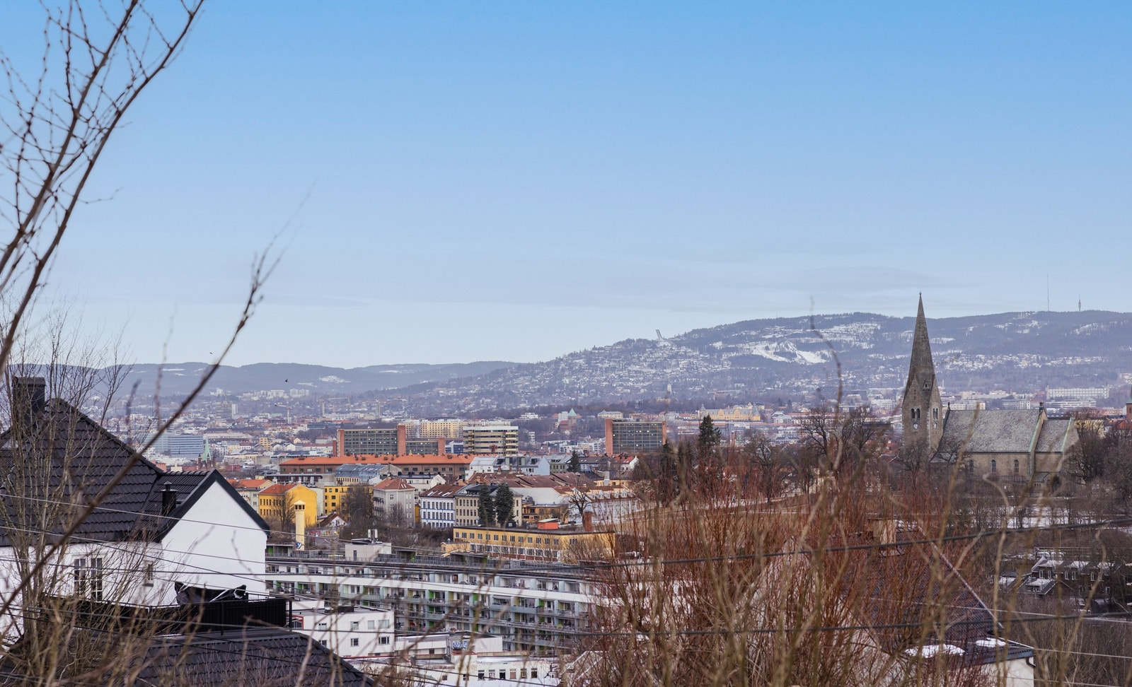 Fra balkongen er det en fantastisk utsikt over Oslo! Galleribilde