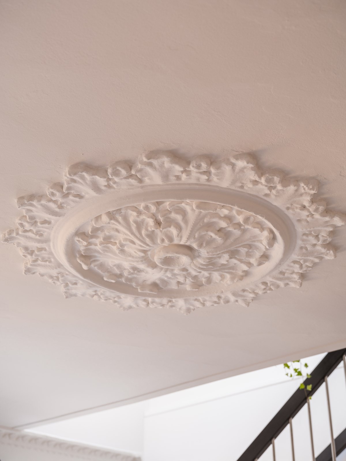 I tillegg er en flott rosett midtpunktet i himlingen. Galleribilde