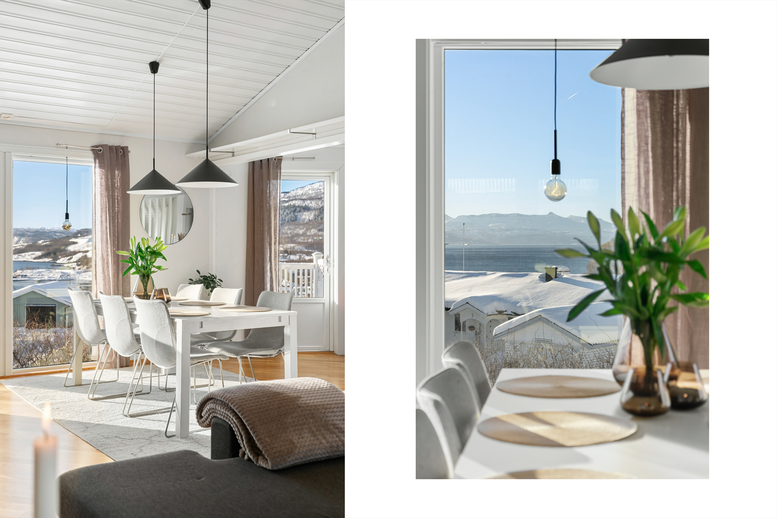 Boligen har 4 soverom, to bad, walk-in closet, bod og garasje - en praktisk og gjennomtenkt bolig med god plass til hele familien Galleribilde