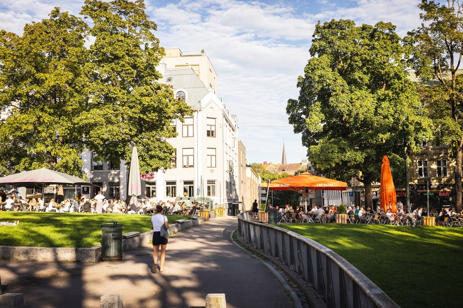 Flotte grøntarealer i nærområdet som blant annet parken på Alexander Kiellands plass rett utenfor døra, Ilaparken og parken på St. Hanshaugen. Galleribilde