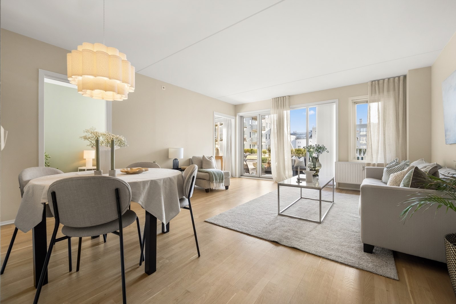 Delikate fargevalg som gjør det enkelt å innrede. Galleribilde