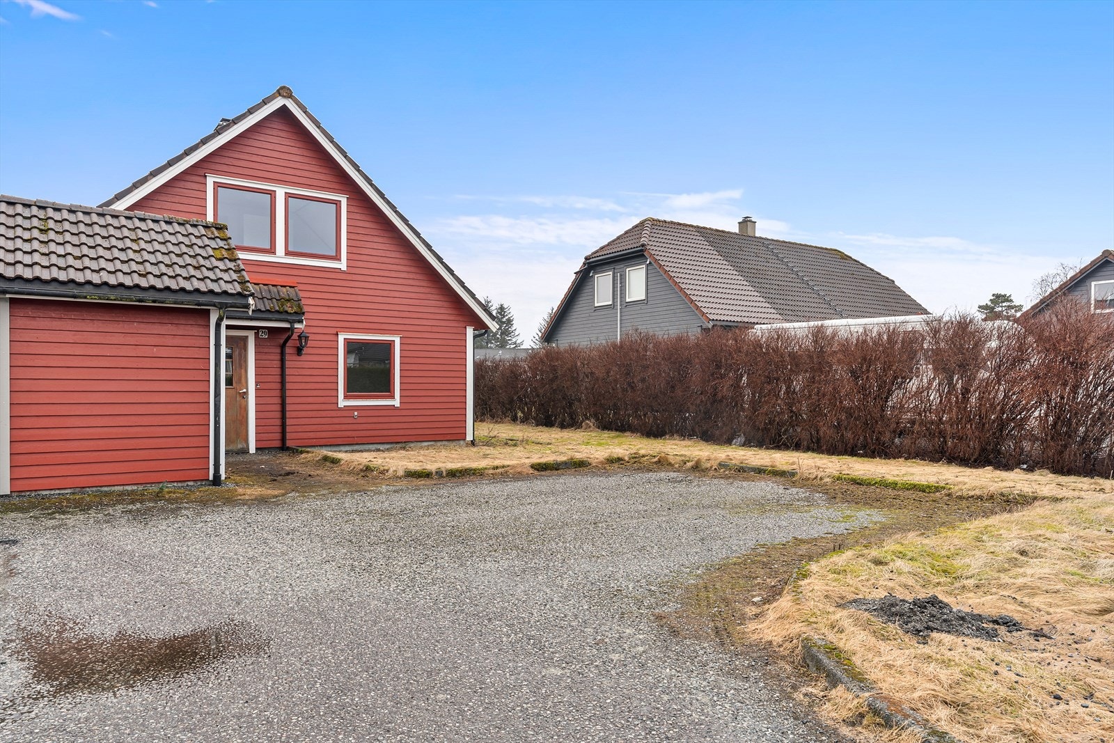 Asfaltert innkjørsel Galleribilde