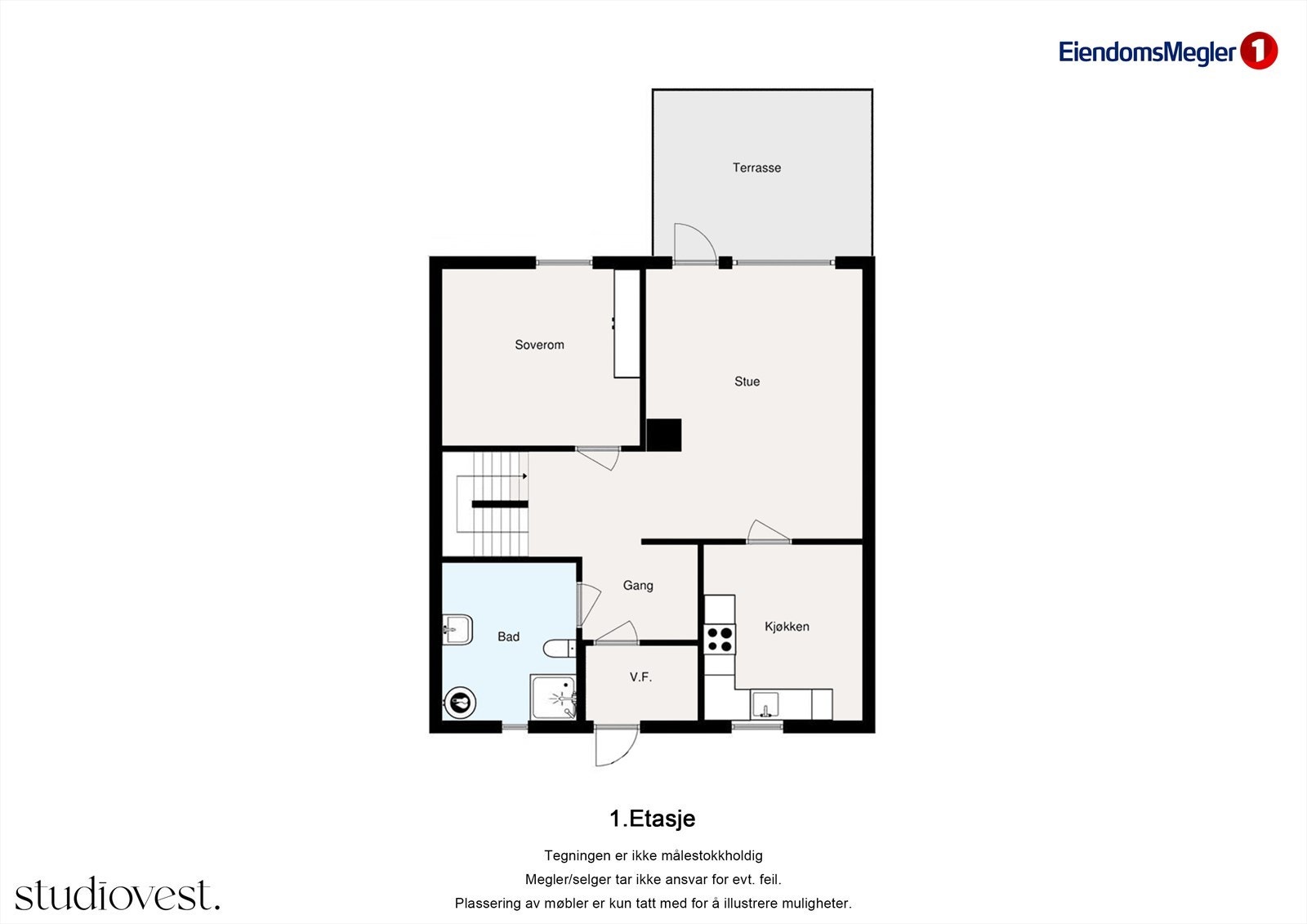 Planskisse Galleribilde