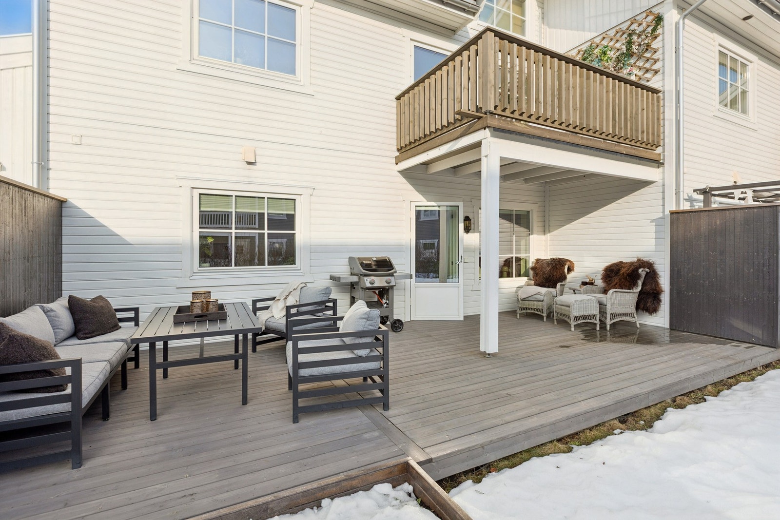 Et herlig samlingsted på varmere dager - det er her minnene skapes. Galleribilde