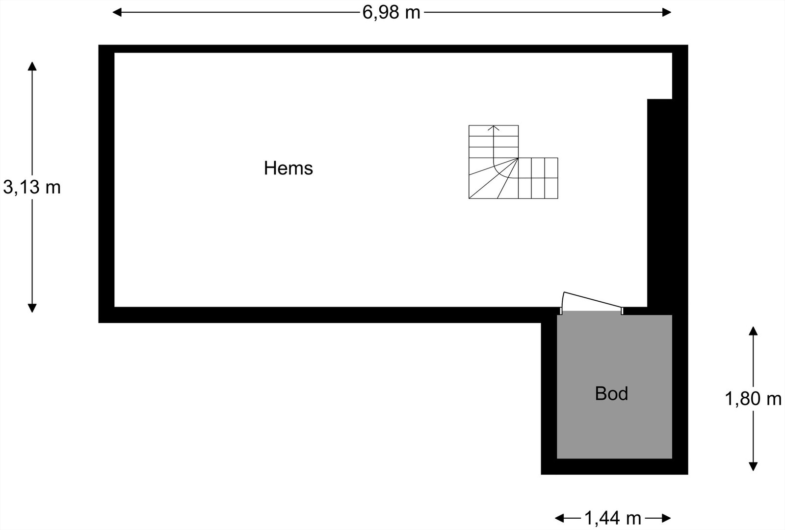 Plan for messaninen Galleribilde