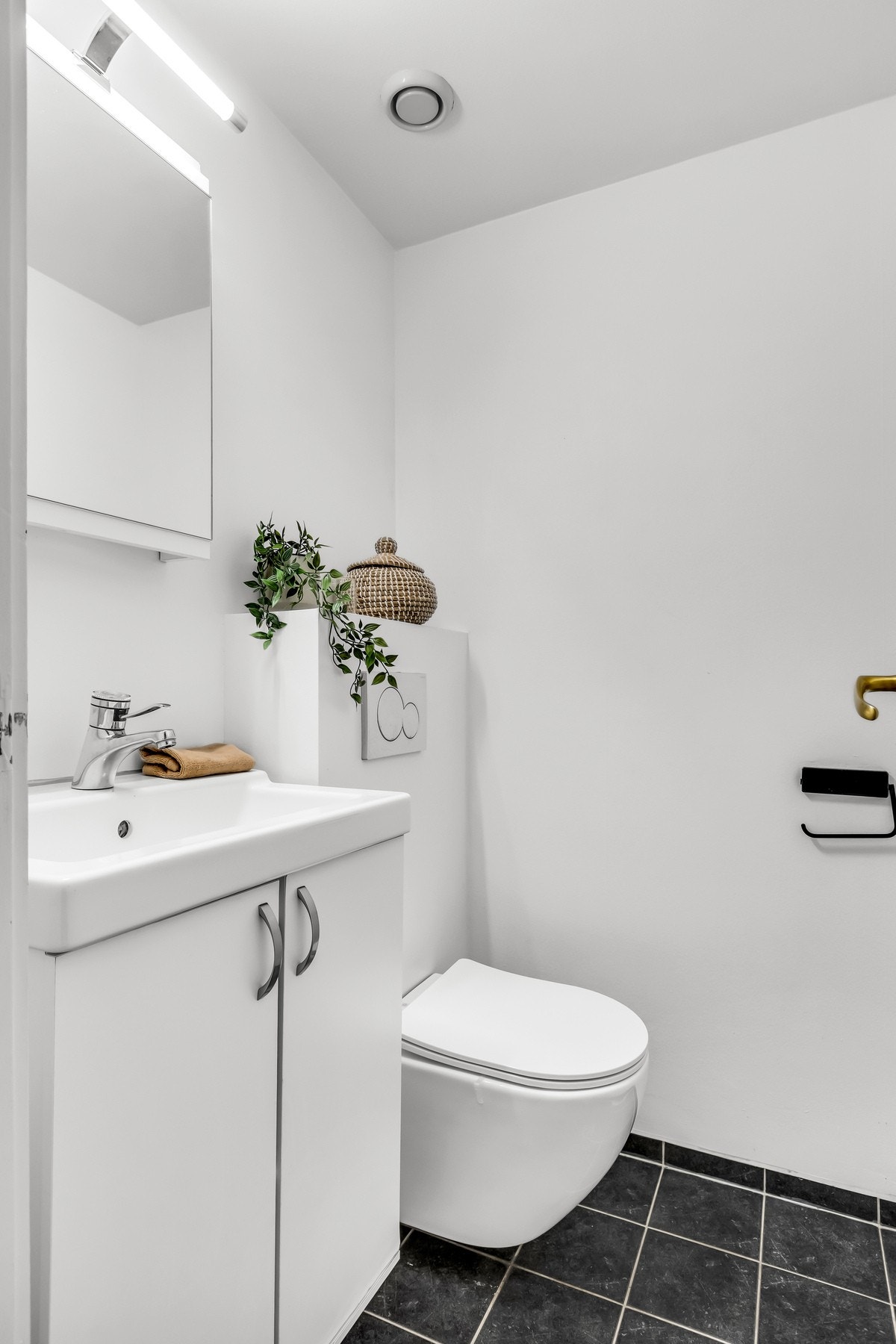 Separat wc-rom som gir en praktisk løsning i hverdagen. Galleribilde