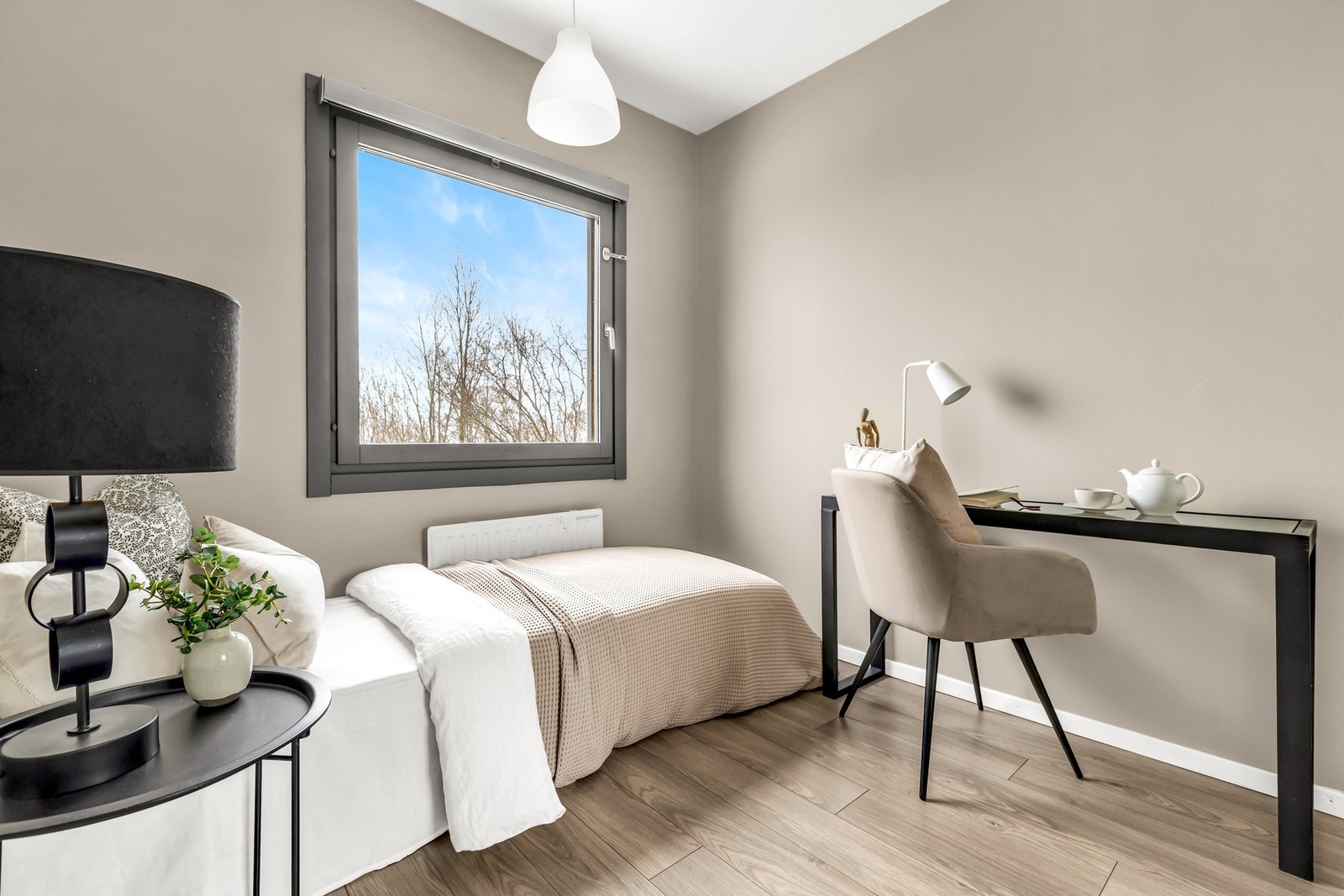 Rommet egner seg godt som barnerom, gjesterom eller hjemmekontor. Galleribilde