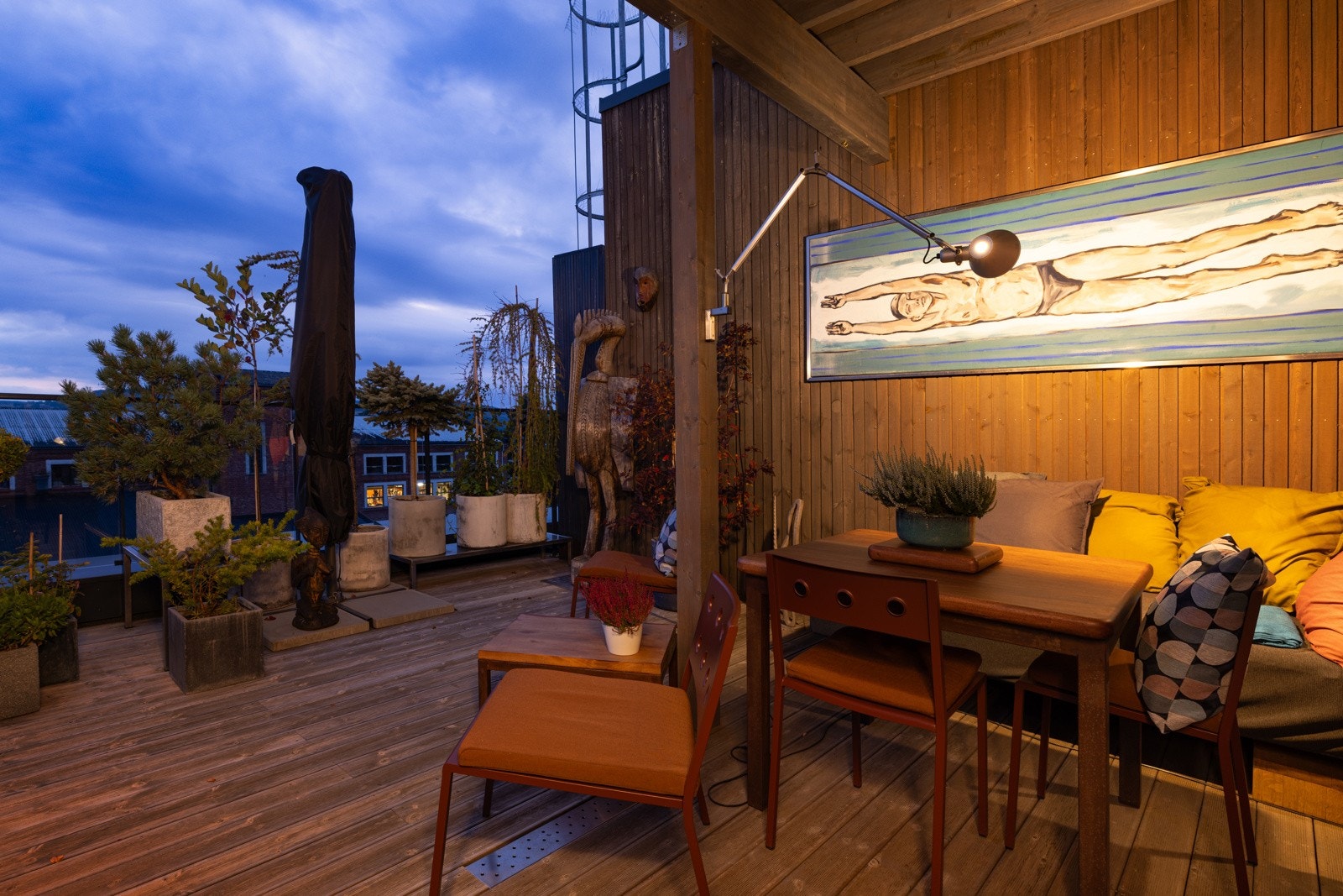 Takterrasse Galleribilde