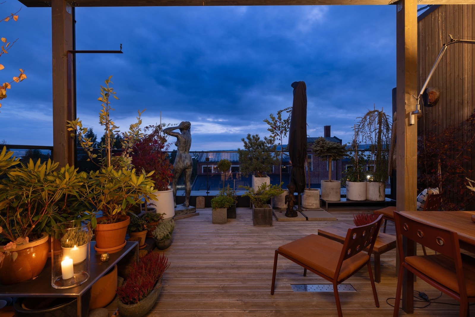 Takterrasse Galleribilde