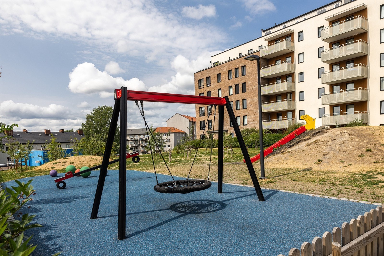 Området er barnevennlig, men har samtidig en sentral beliggenhet. Galleribilde