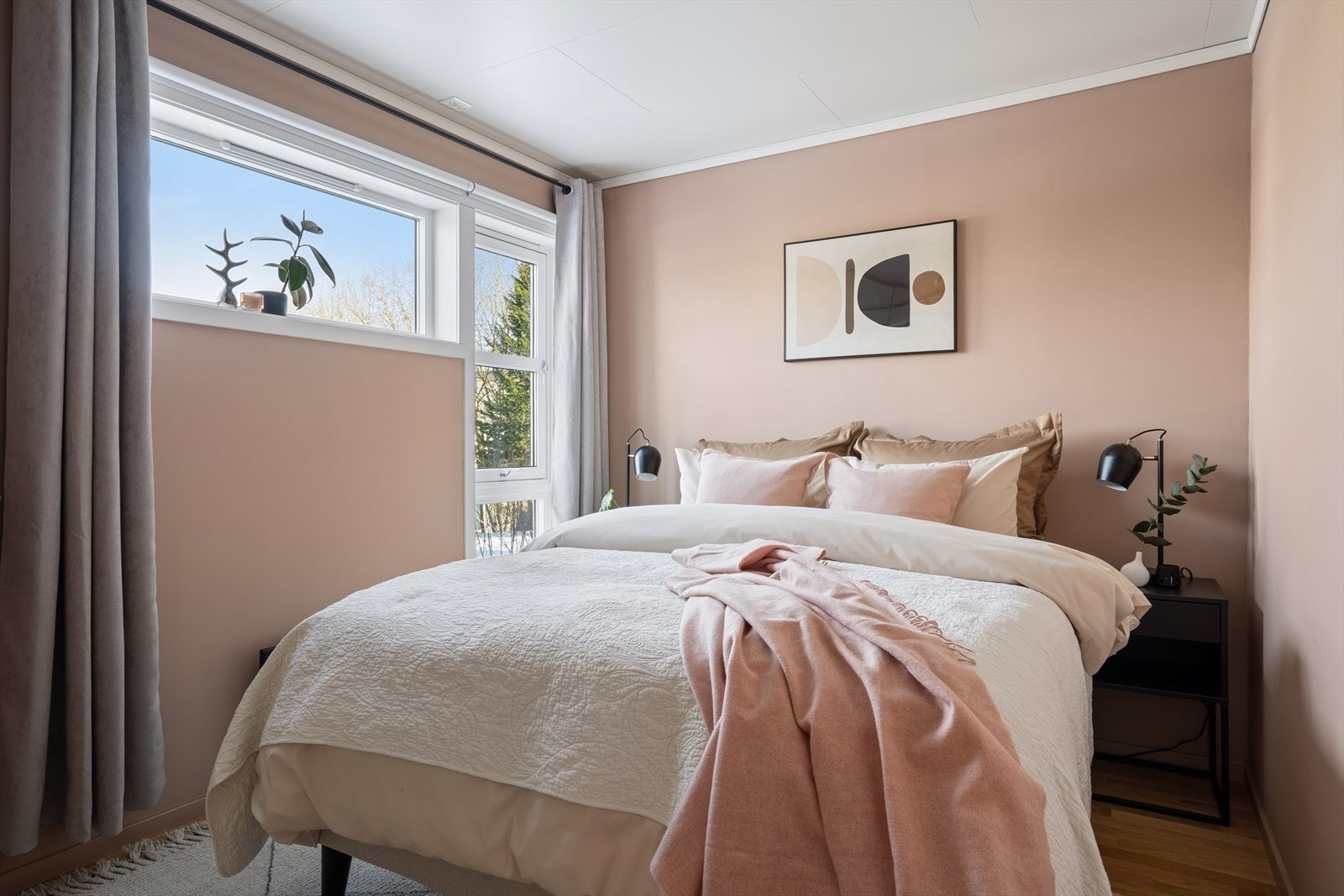 Hovedsoverommet er på 12,5 kvm Galleribilde