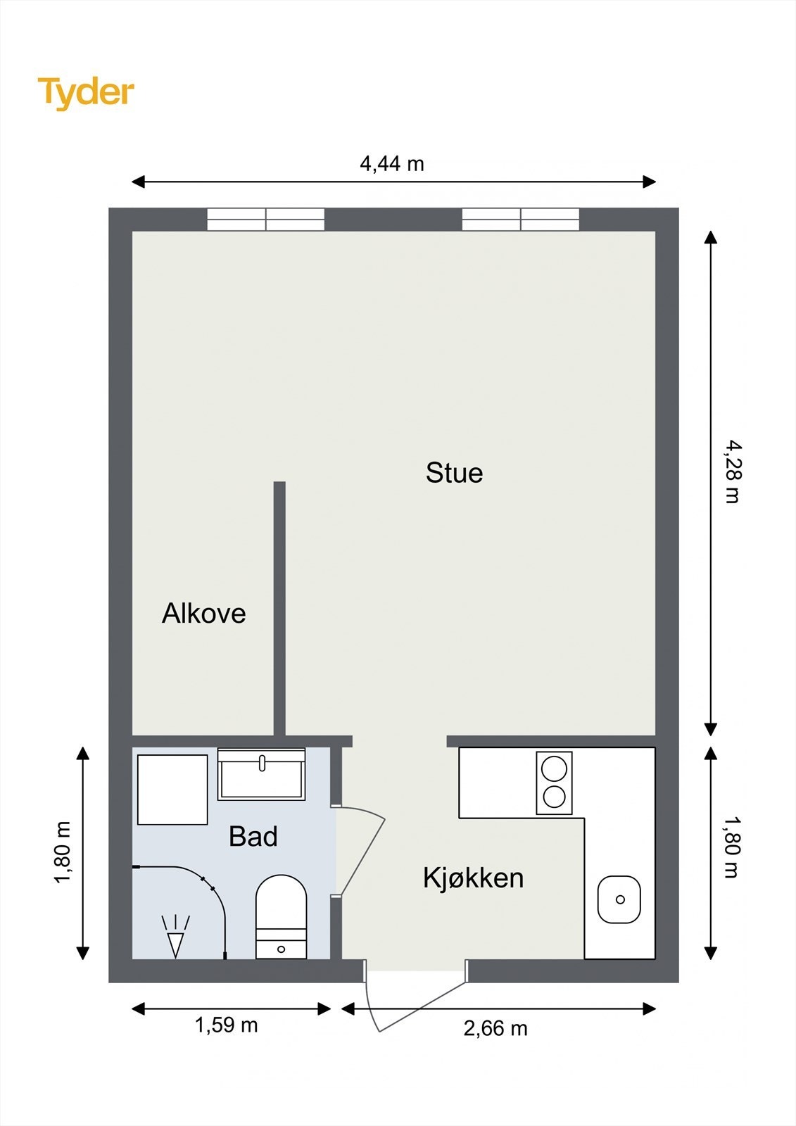 Plantegning. Galleribilde