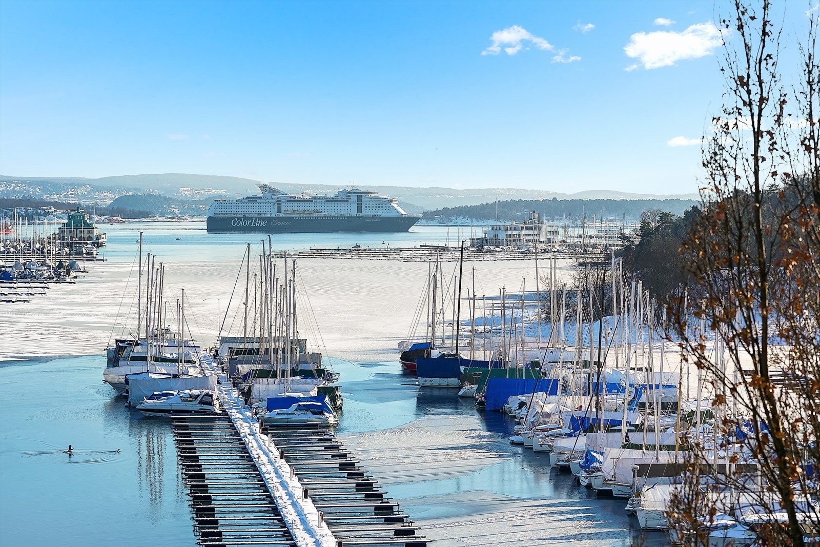 Få minutter til fine turveier langs Frognerkilen og utover til Bygdøy. Galleribilde