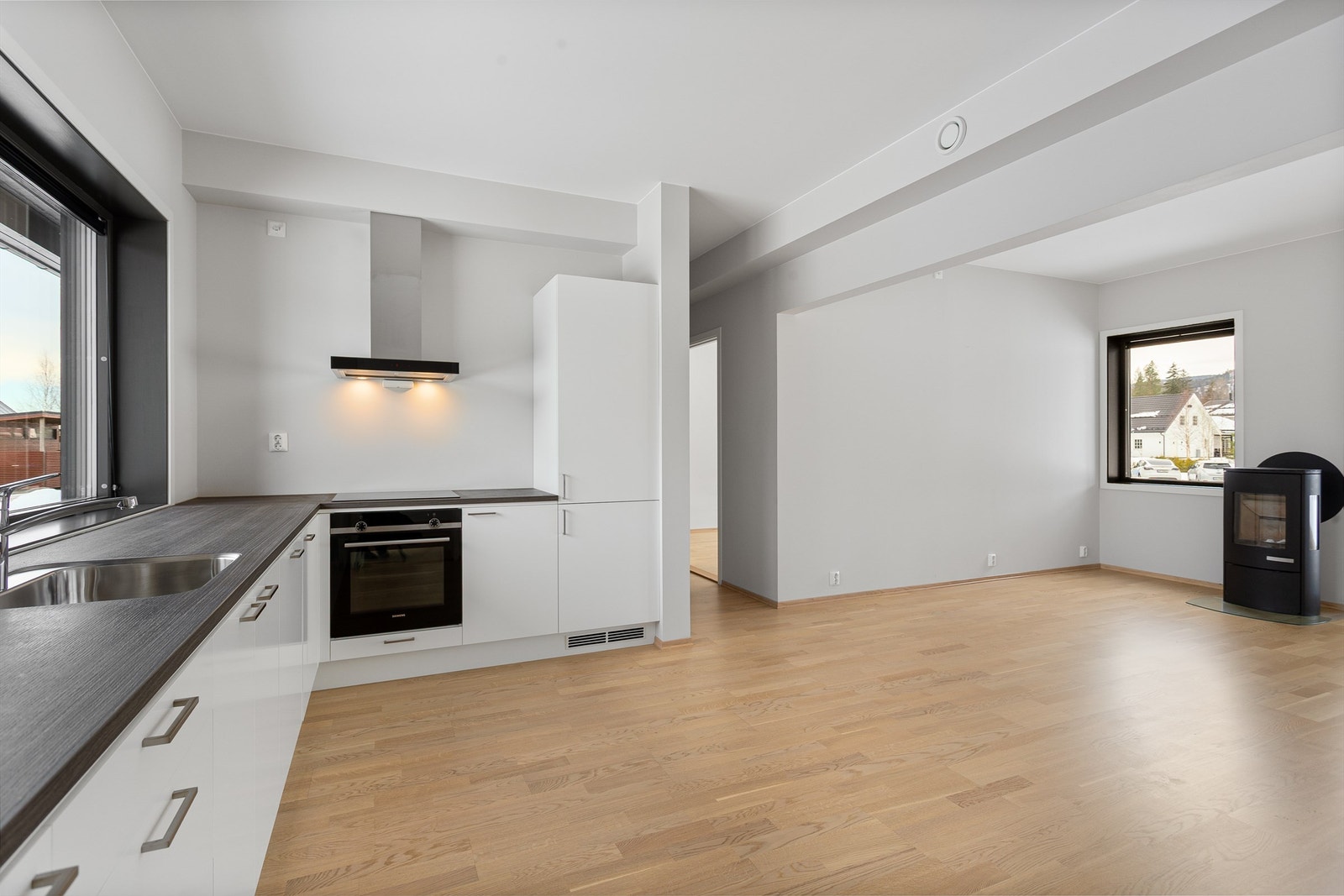 Boligen har balansert ventilasjon som sikrer et sunt og godt inneklima. Galleribilde