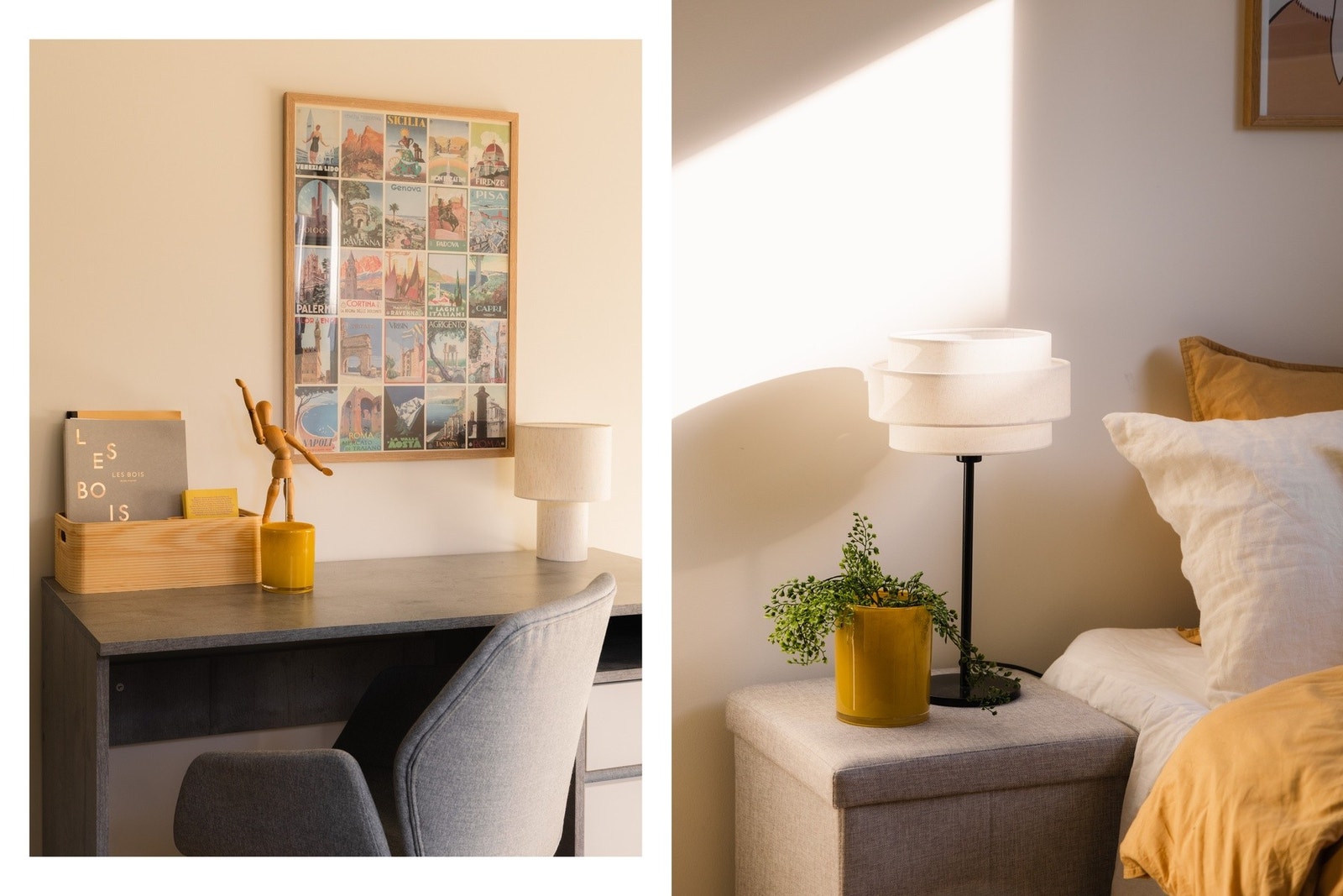 Rommet har lyse overflater og gode møbleringsmuligheter som gjør det enkelt å tilpasse etter behov. Galleribilde