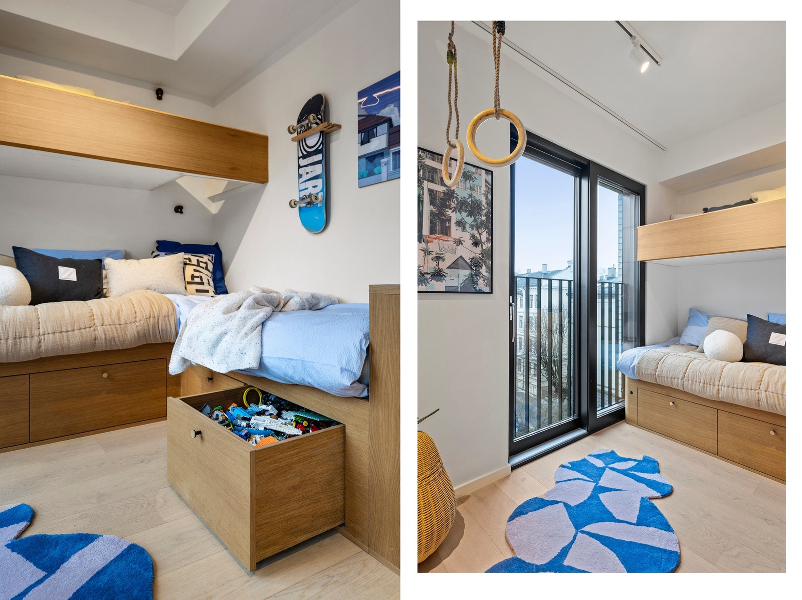 Her legges det til rette for god plassutnyttelse og praktisk oppbevaring. Galleribilde