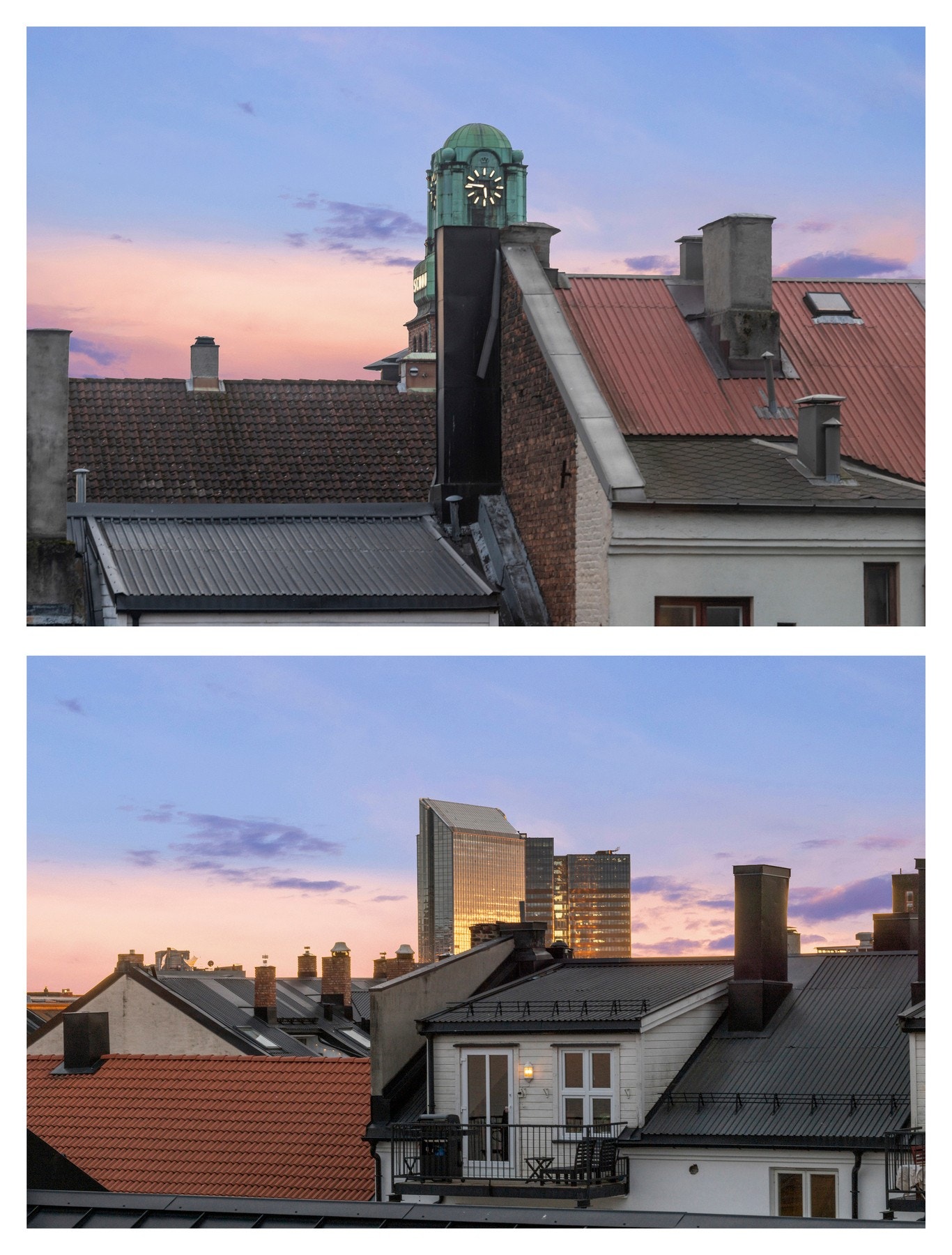 Fra boligen er det upåklagelig utsikt, hvor de fineste himler kan nytes like godt fra balkongen som sofaen! Galleribilde