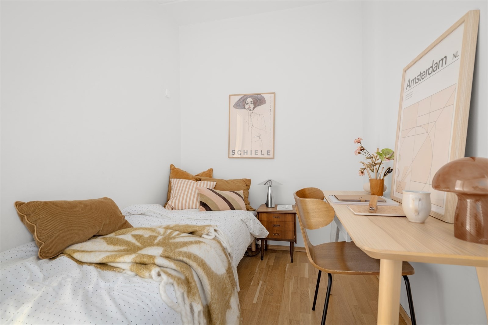 Dette rommet passer perfekt til gjesterom, barnerom, kontor eller lignende. Galleribilde