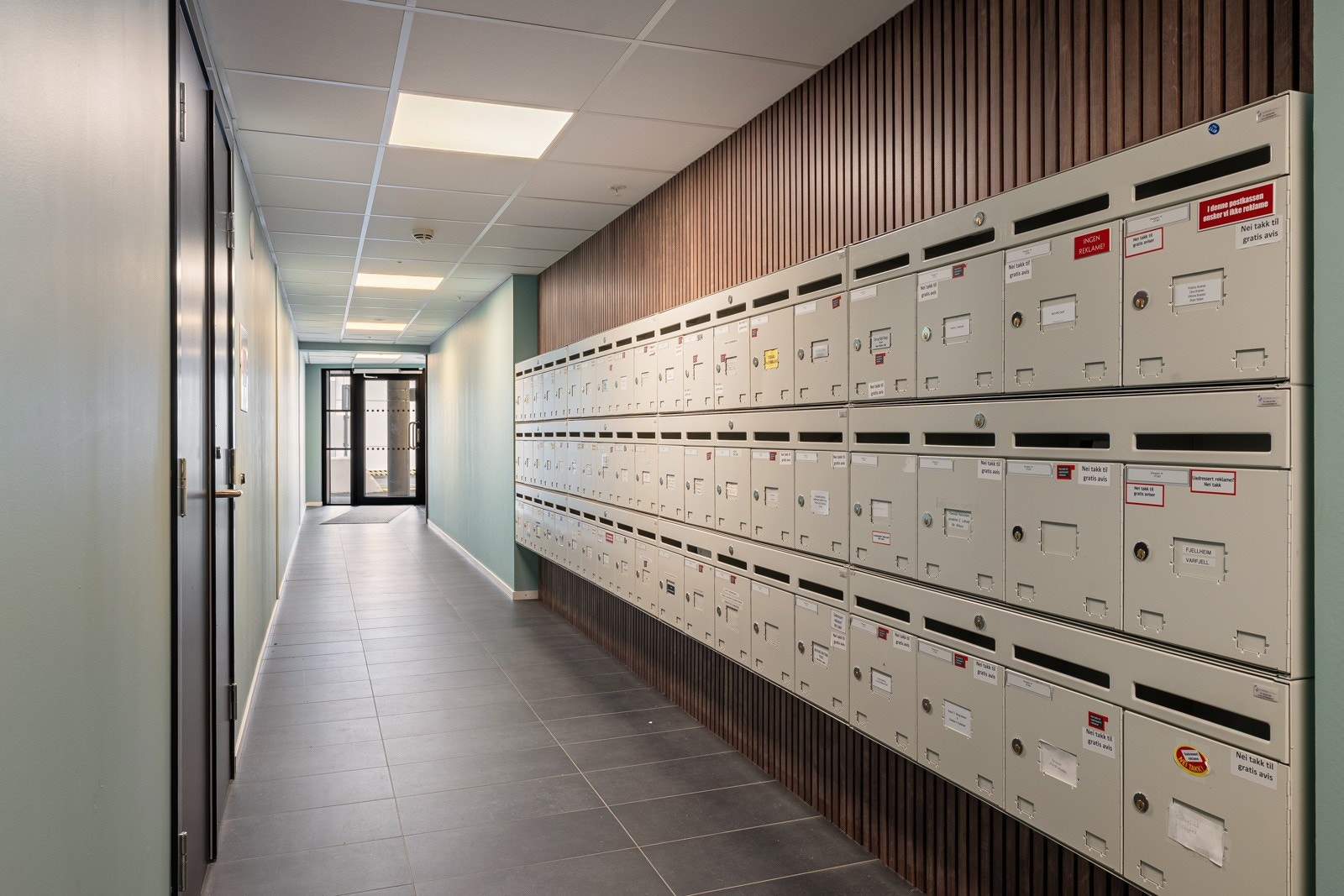 Sameiet er veldrevet og har innbydende fellesarealer.