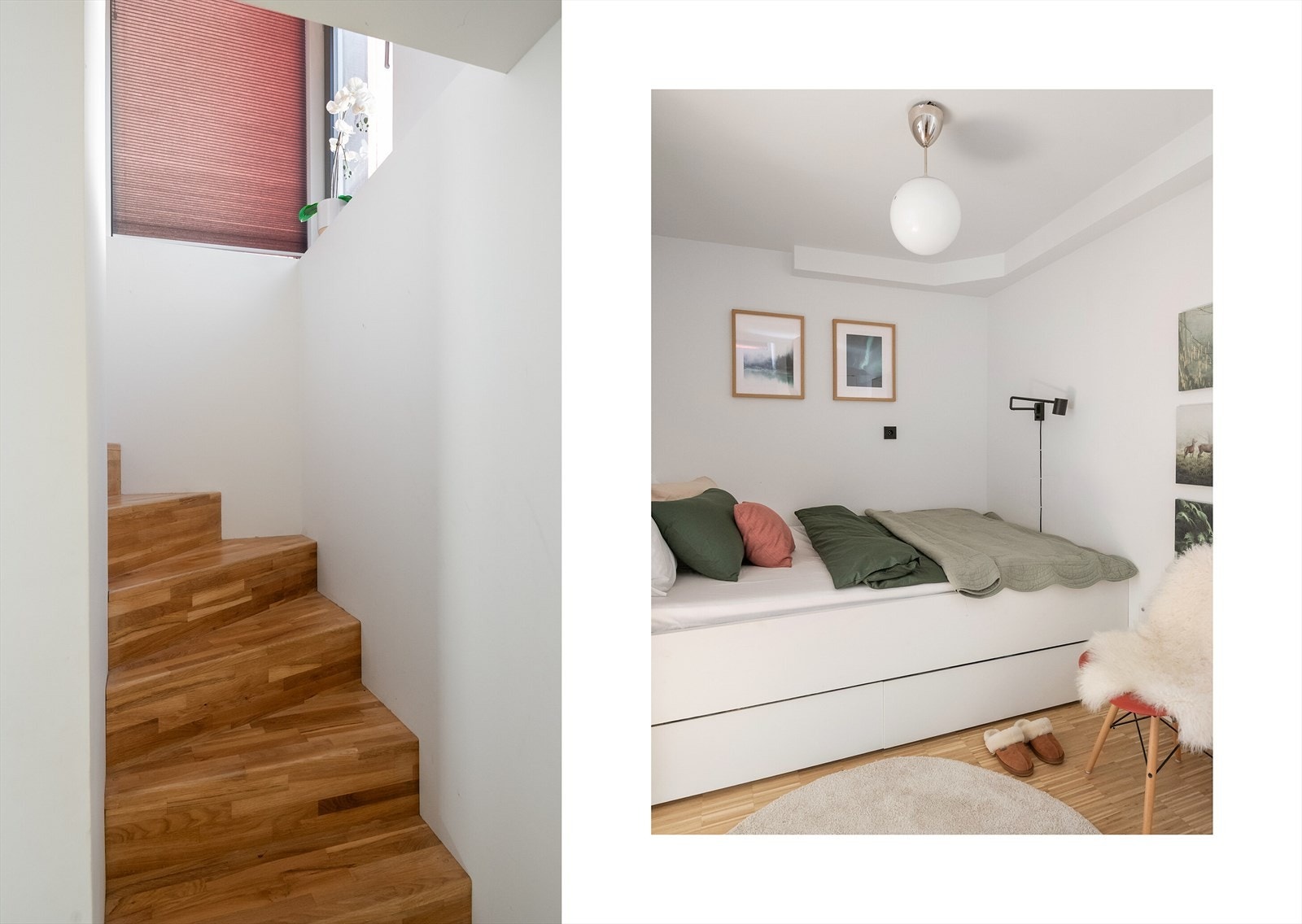 Rommet gir ekstra funksjonalitet til hybelen. Galleribilde