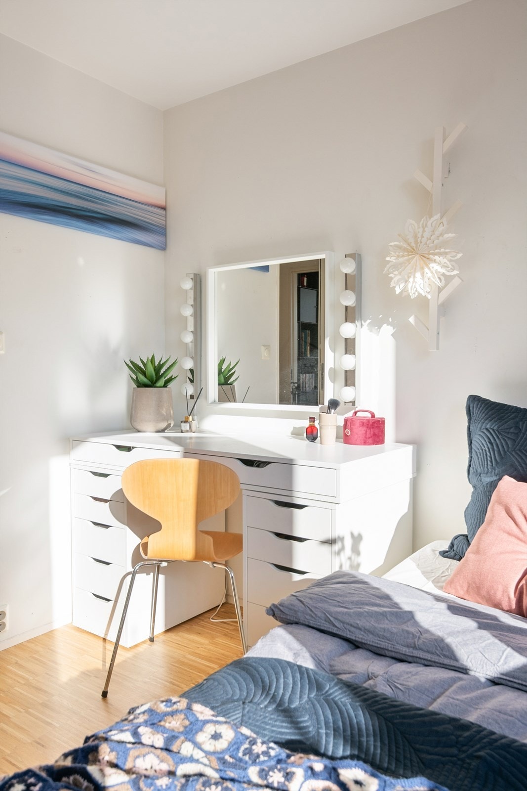 Rommet kan også fungere godt som gjesterom eller hjemmekontor. Galleribilde