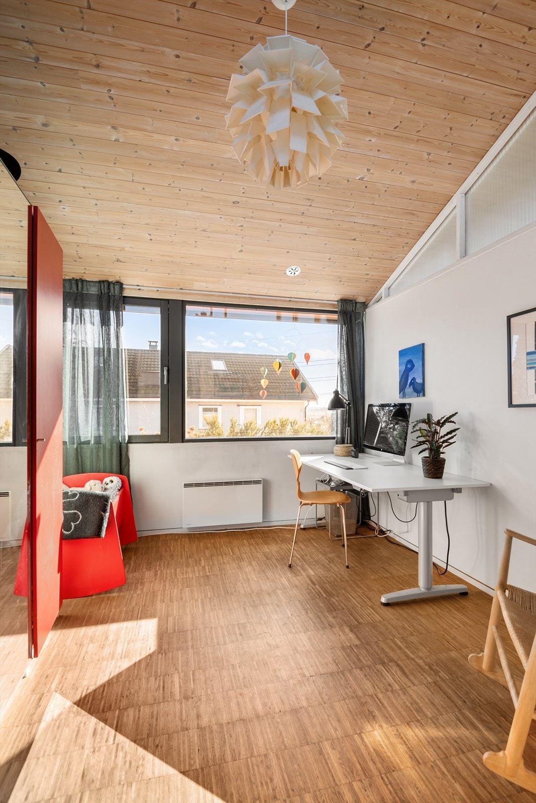 Rommet egner seg godt som barnerom, gjesterom eller hjemmekontor. Galleribilde