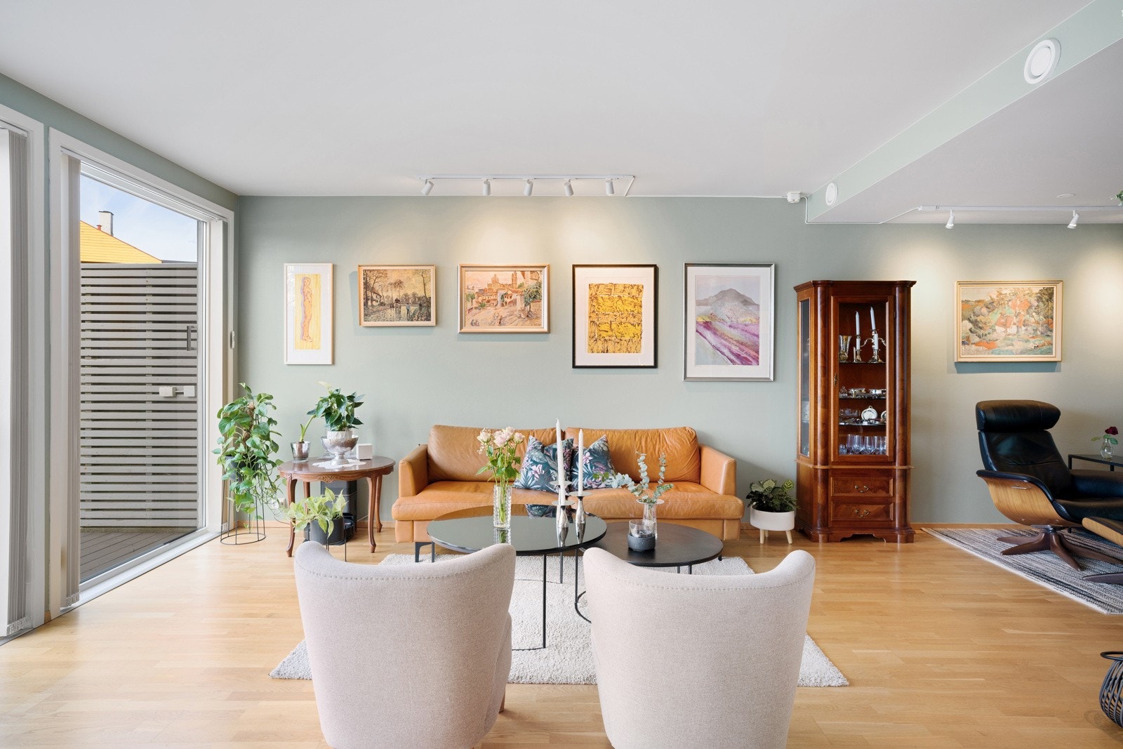 Denne løsningen gir stor fleksibilitet når det kommer til møblering. Galleribilde