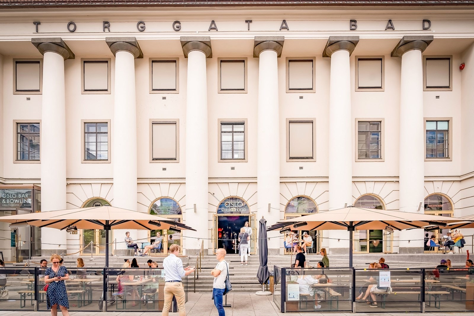 Heller ikke langt ned til Oslo Streetfood Galleribilde