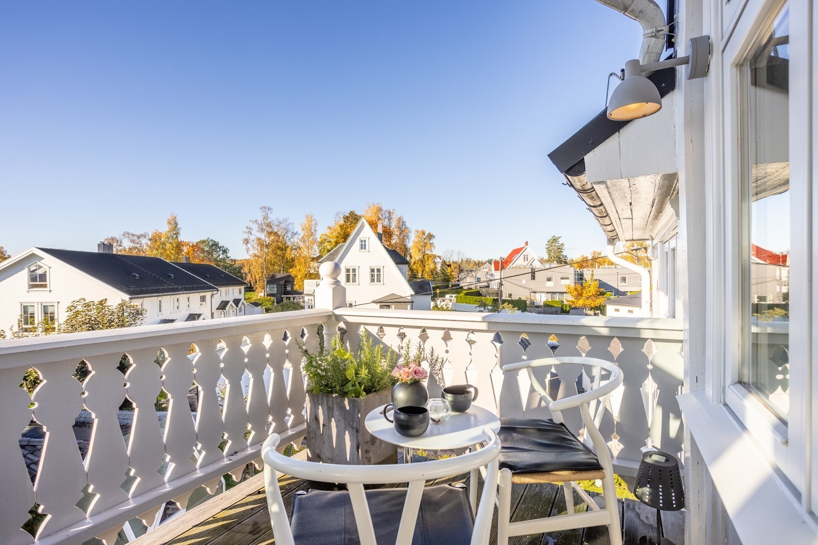 Fra stuen er det utgang til to balkonger. Galleribilde