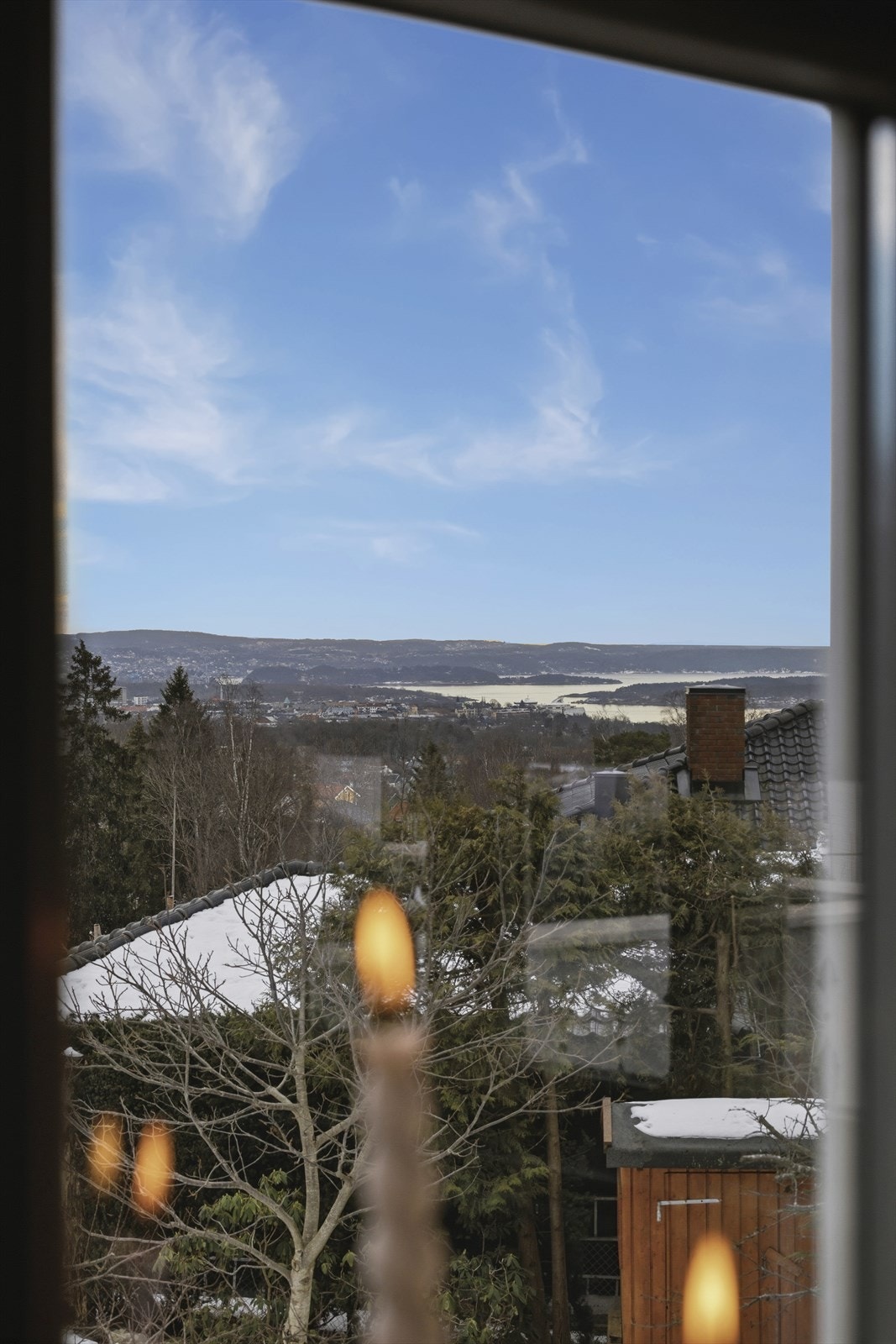 Fra boligen kan du nyte en storslått utsikt over Oslo by og Oslofjorden. Galleribilde