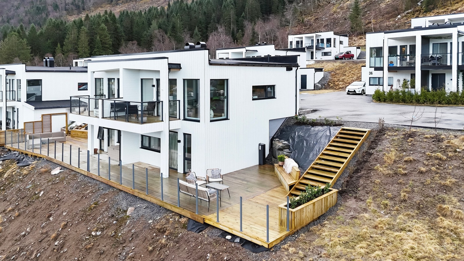 Dronefoto. Galleribilde