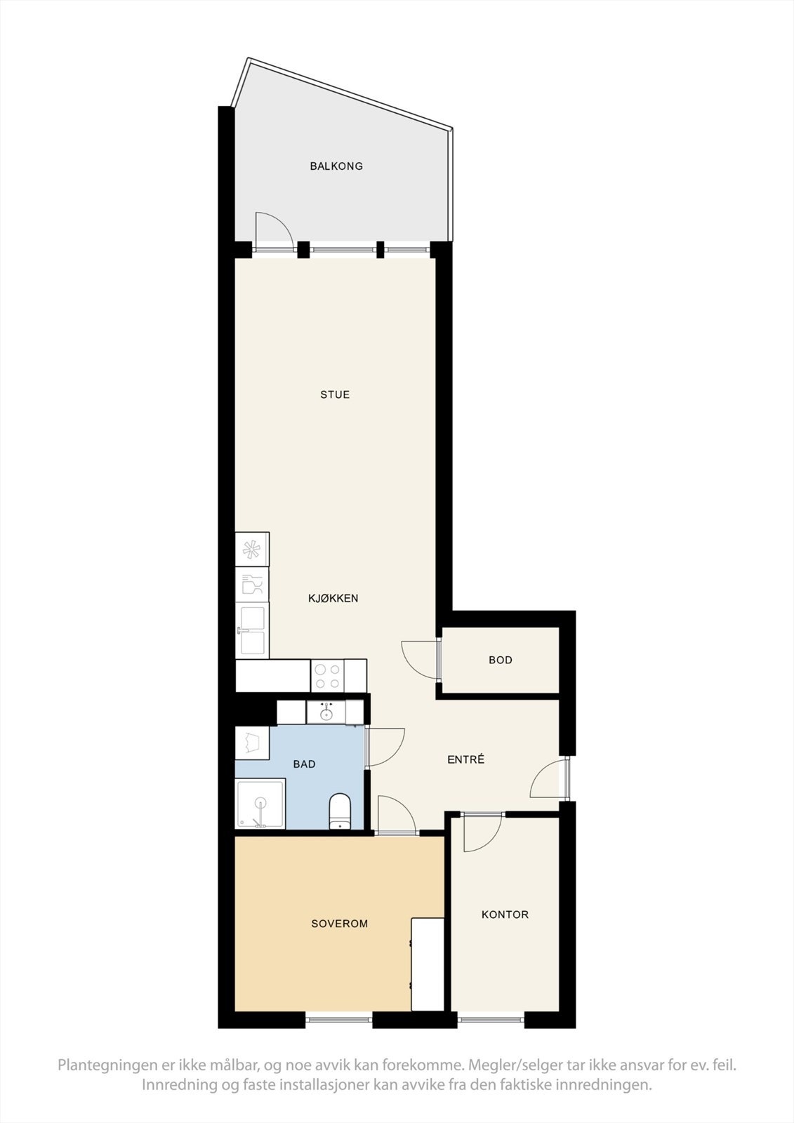 Plantegning. Galleribilde