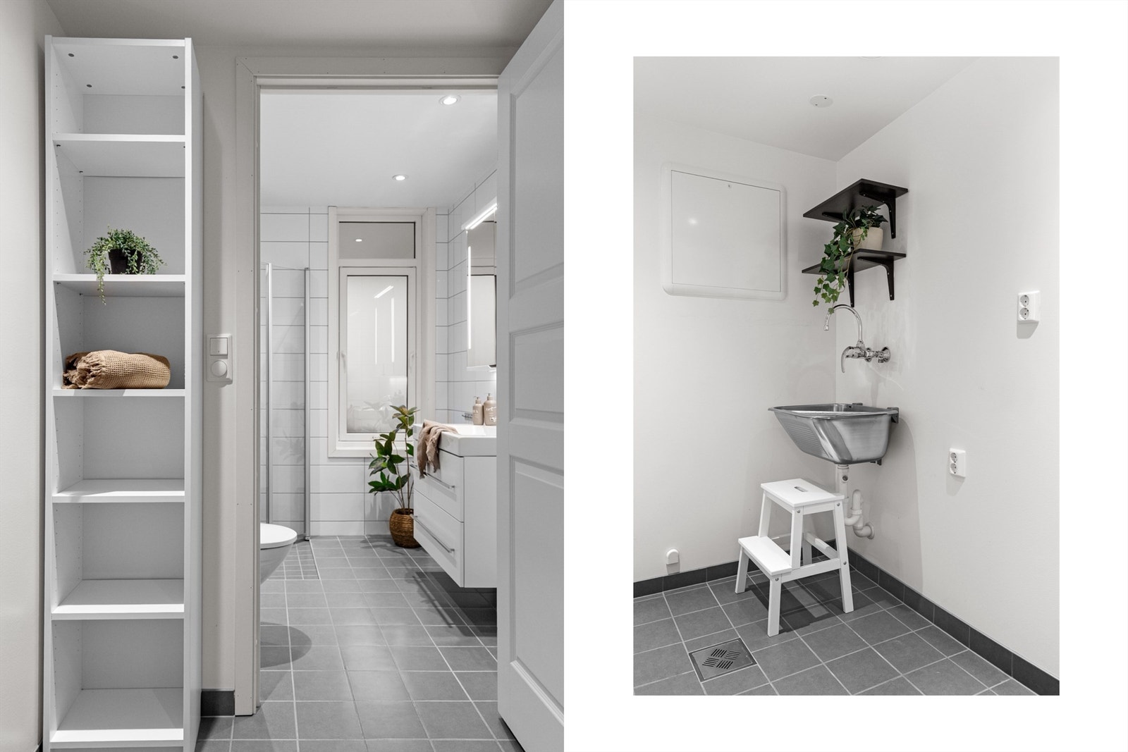 - Det er gjennomgang via eget vaskerom som også er fra 2015 - Galleribilde