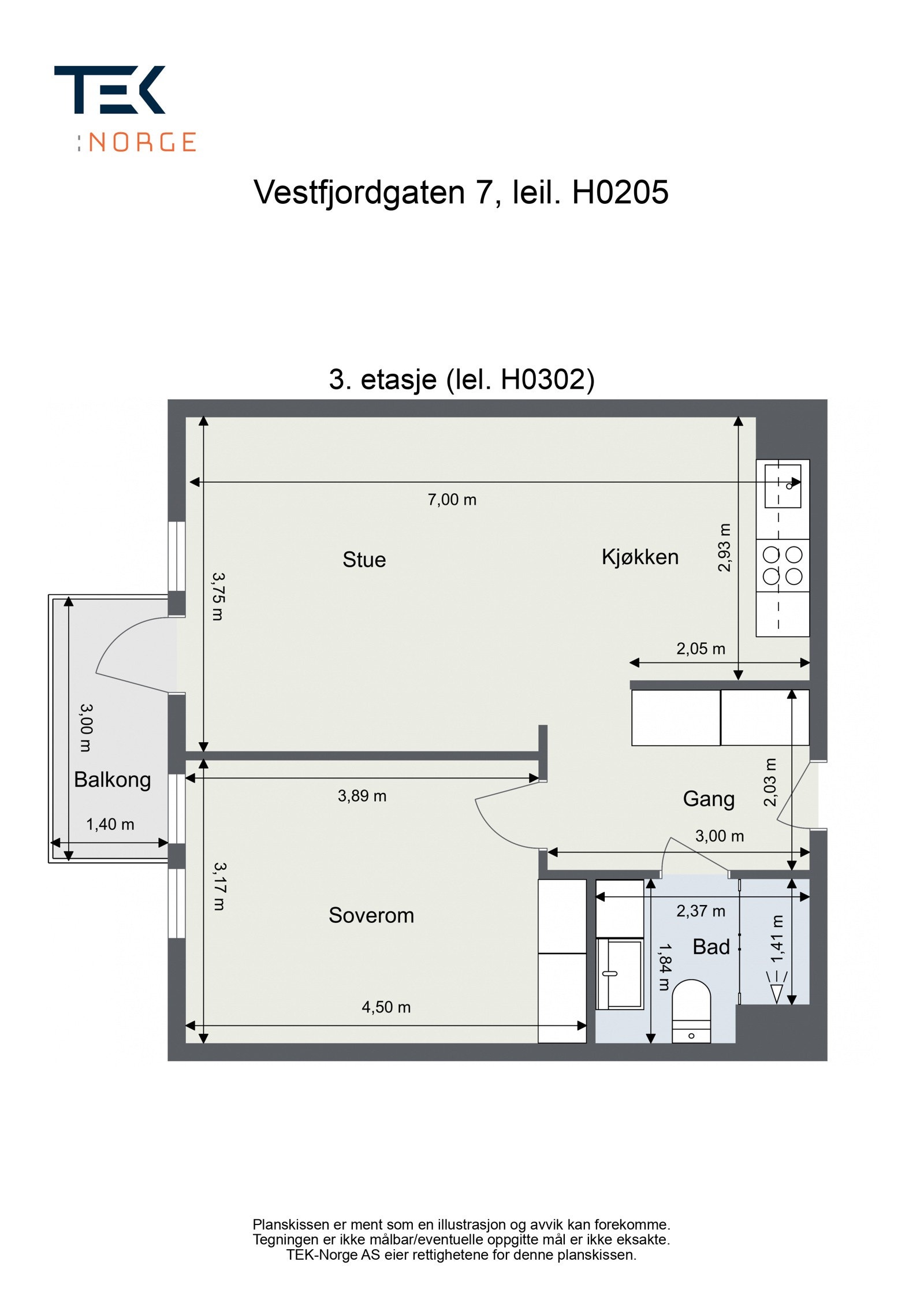 Plantegning. Galleribilde