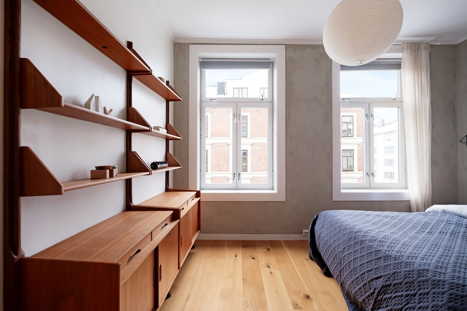 Her kan man innrede med hyller eller skap dersom man har behov for ekstra oppbevaring. Galleribilde