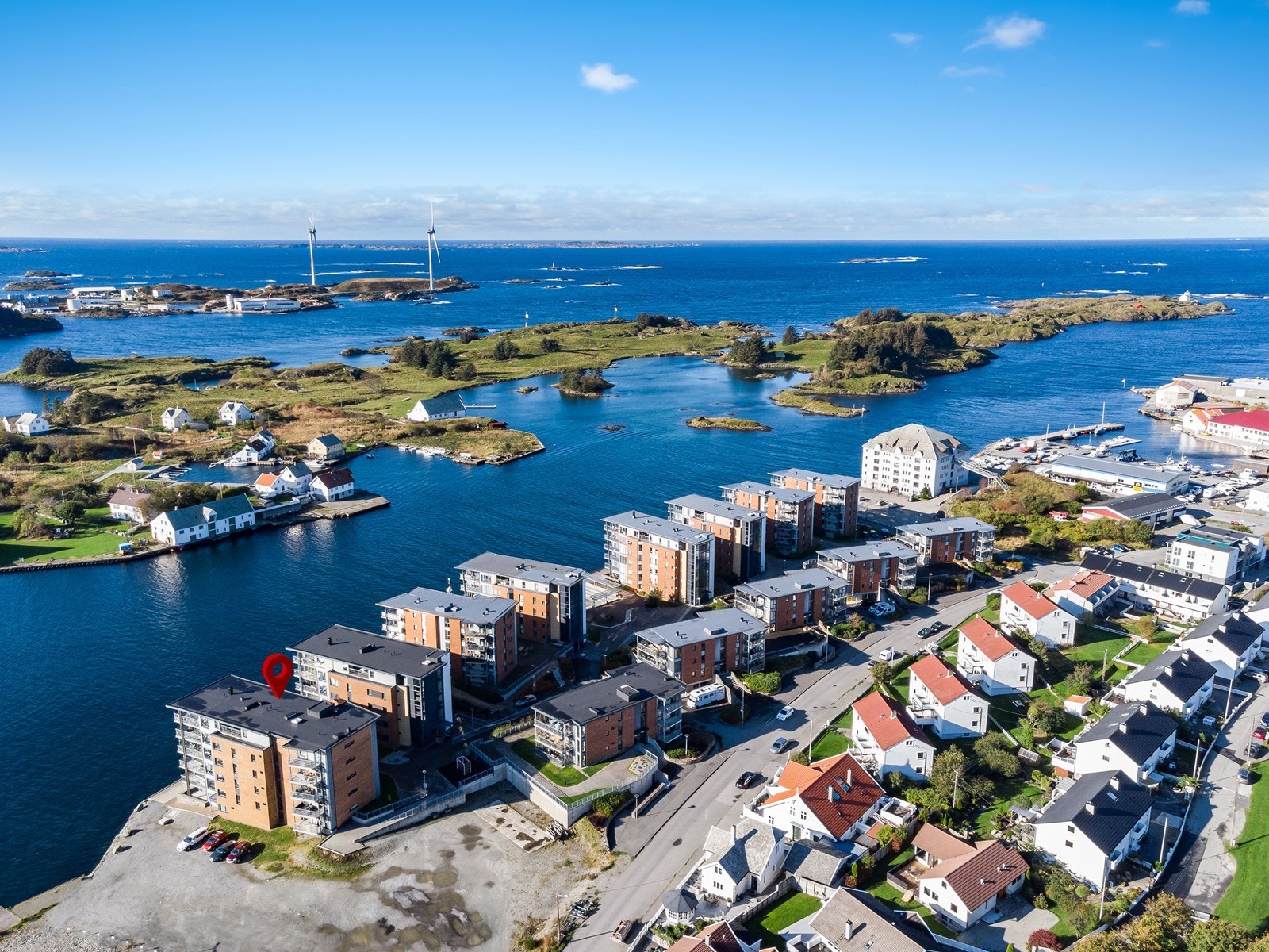 Maritim beliggenhet Galleribilde