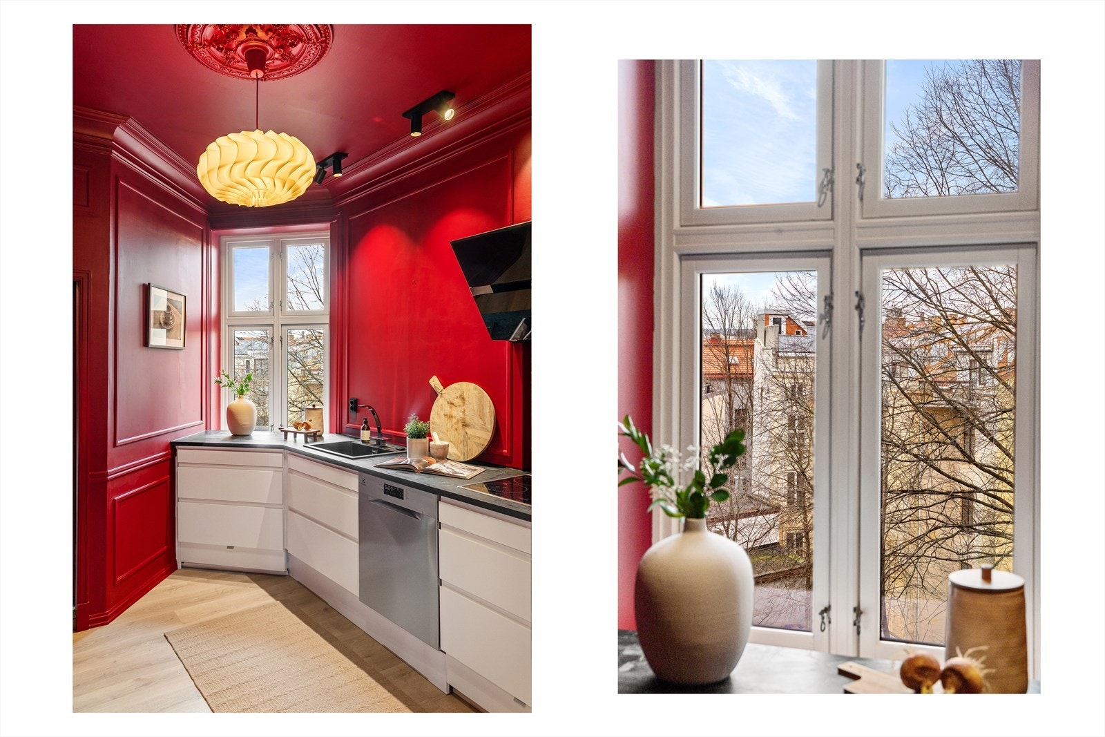 Her har du en flott utsikt mot bakgård. Galleribilde