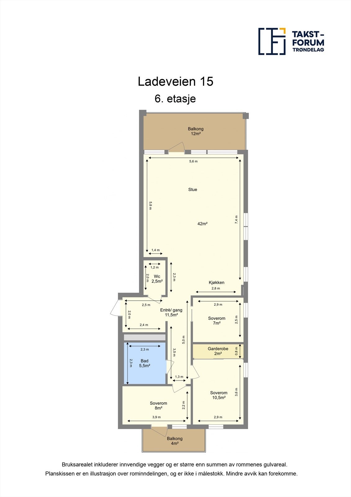 Planskisse. Galleribilde