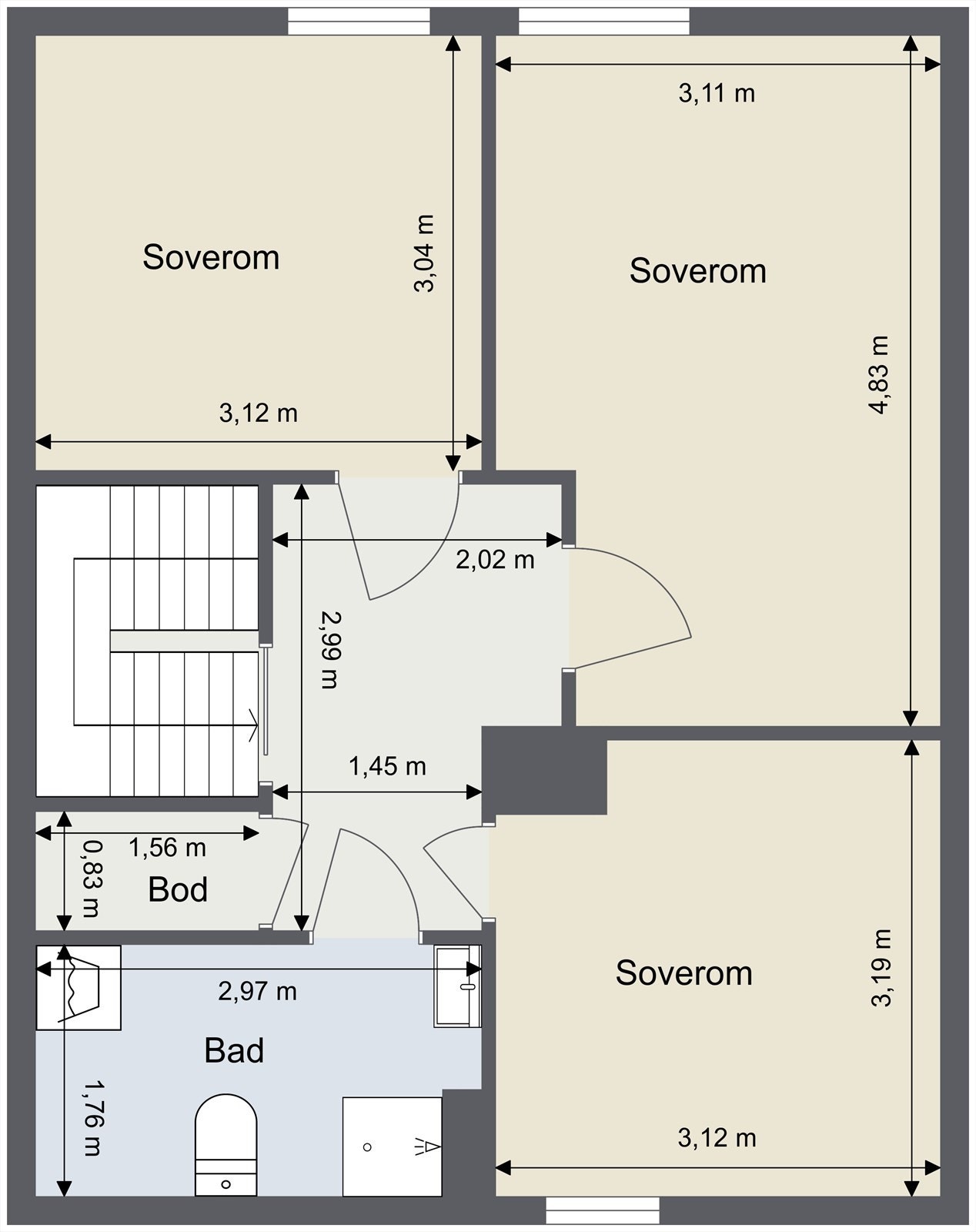 2. Etasje Galleribilde