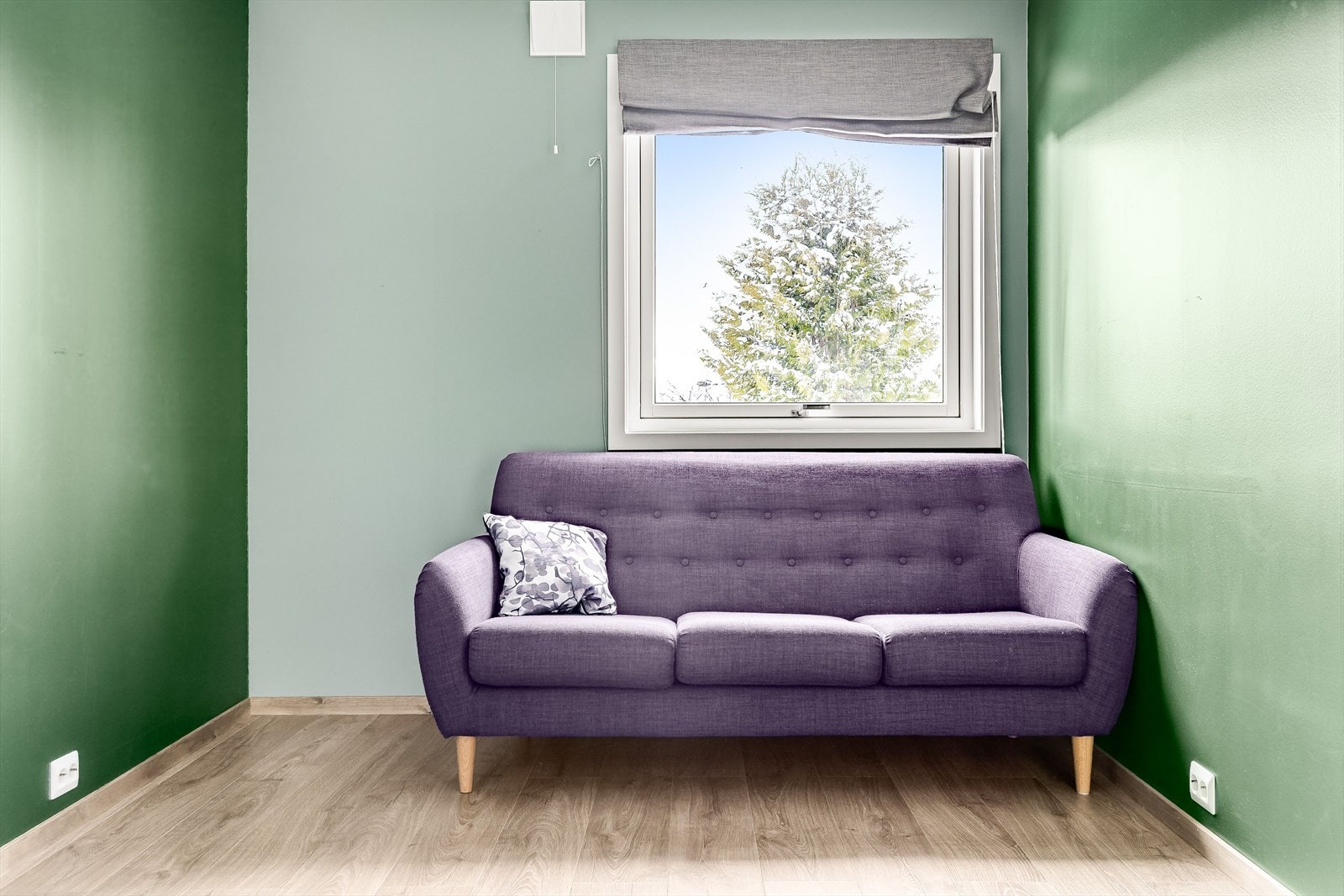 Soverom 2 ble også pusset opp i 2021. Galleribilde