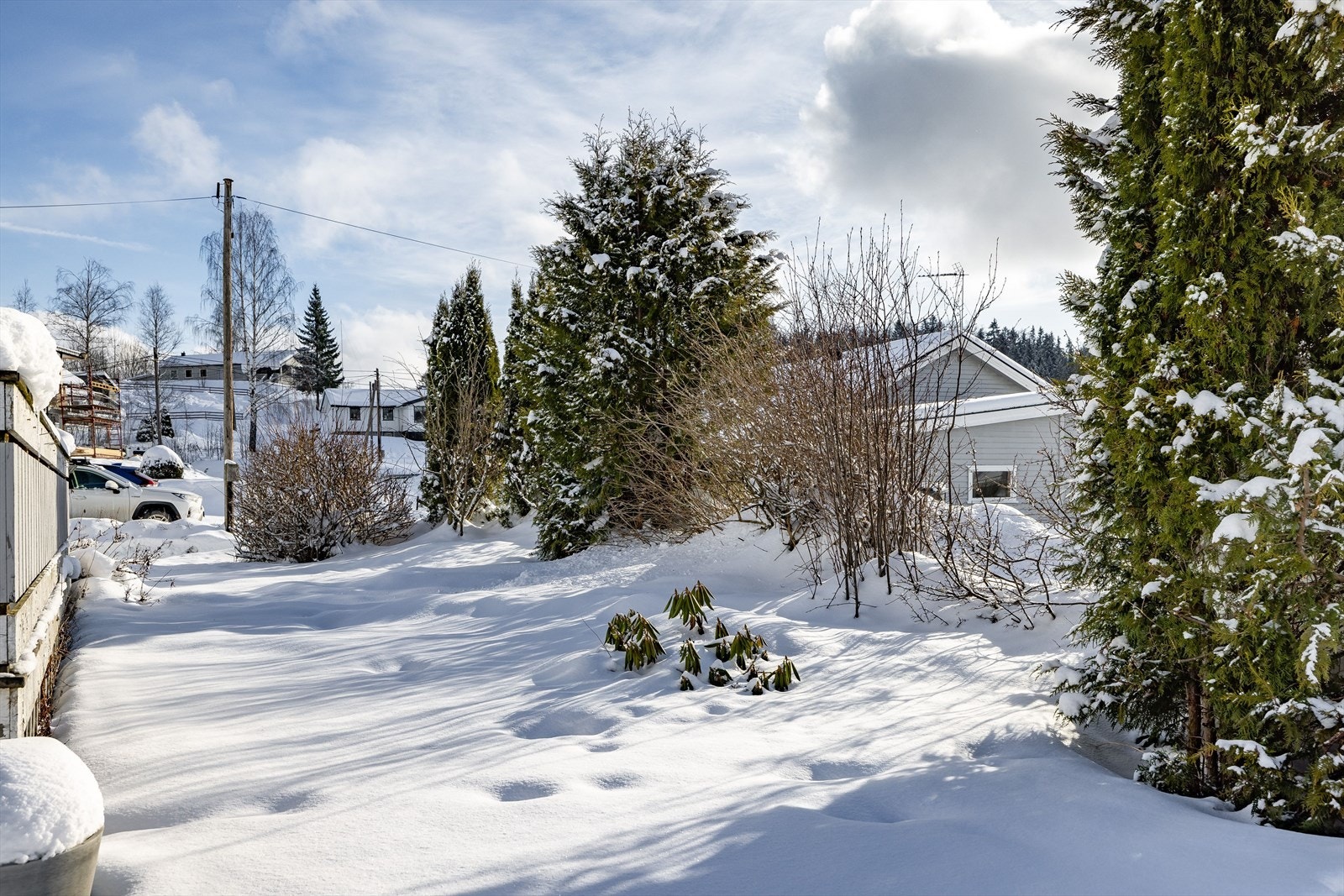 Beliggenheten mot syd sørger for gode solforhold. Galleribilde
