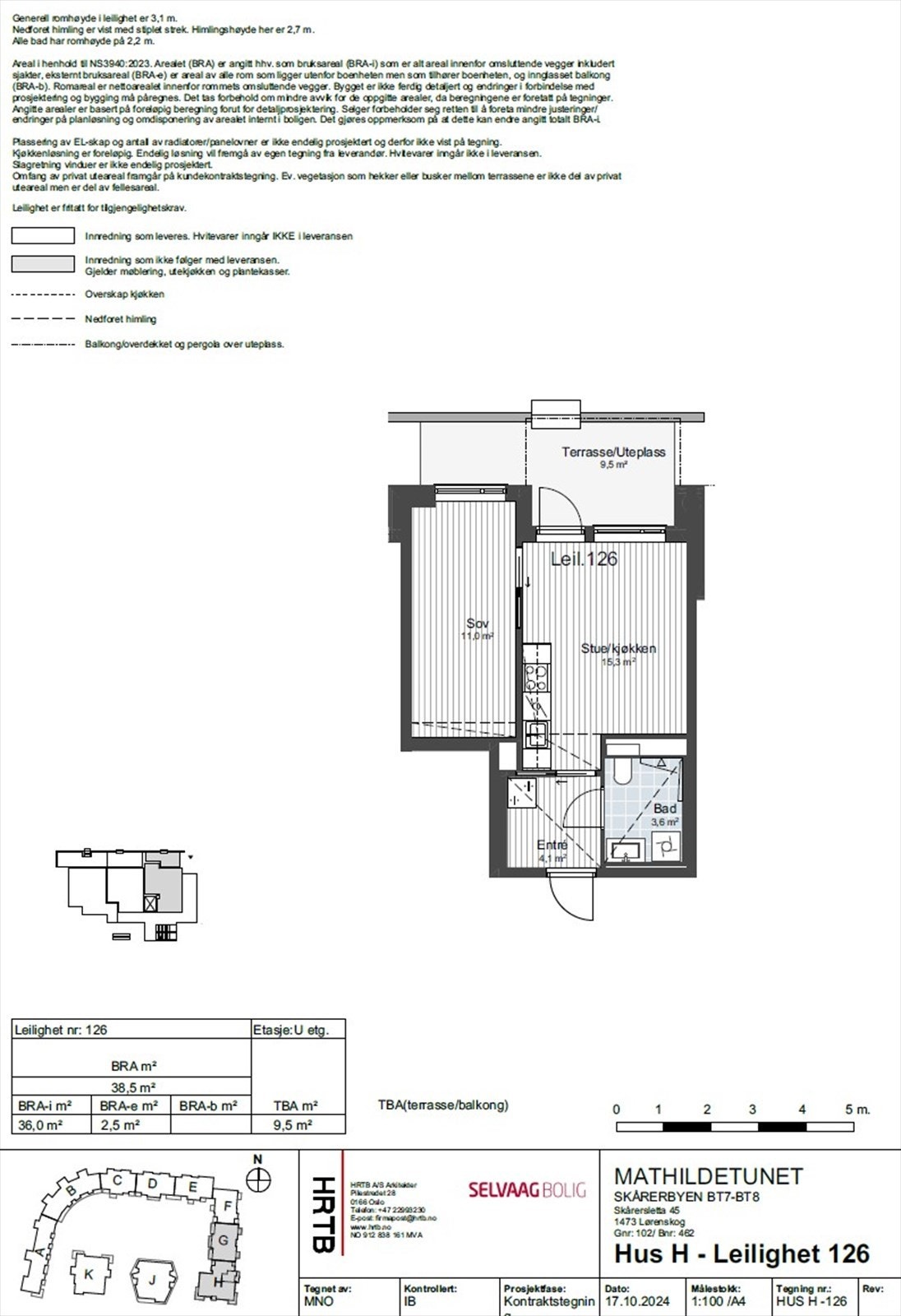Kontraktstegning. Galleribilde