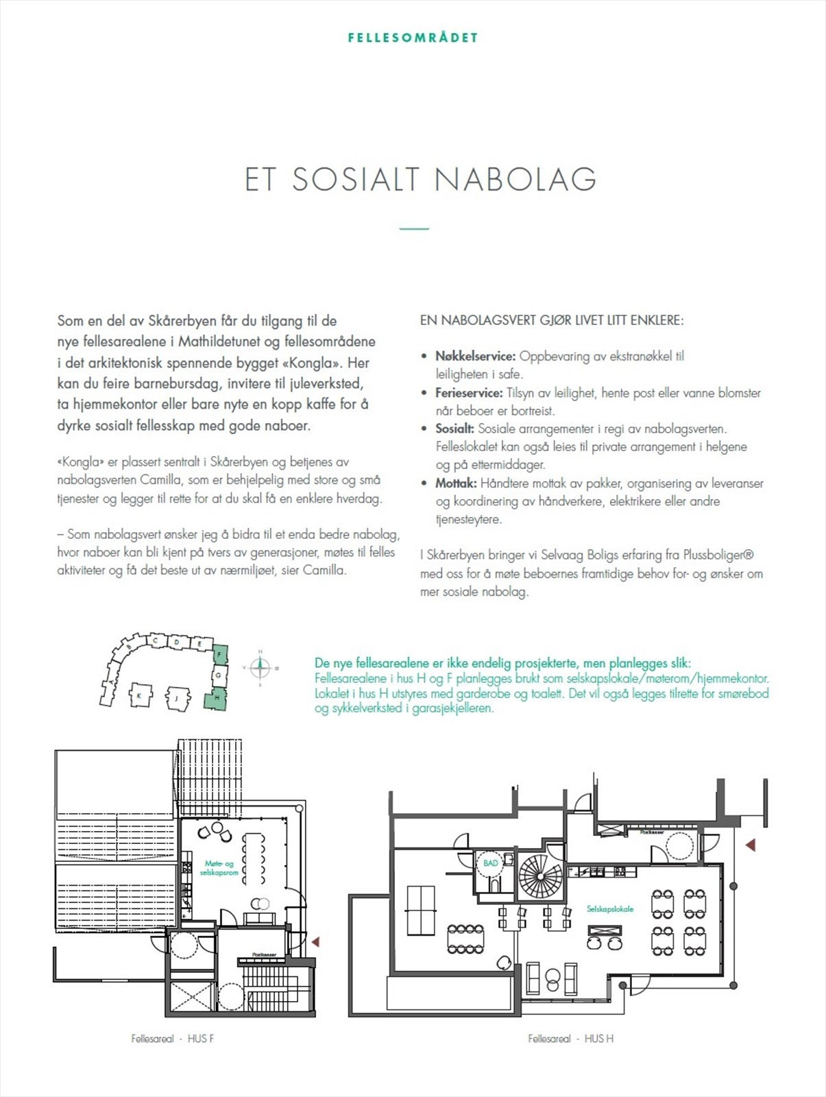 Fellesområder. Galleribilde