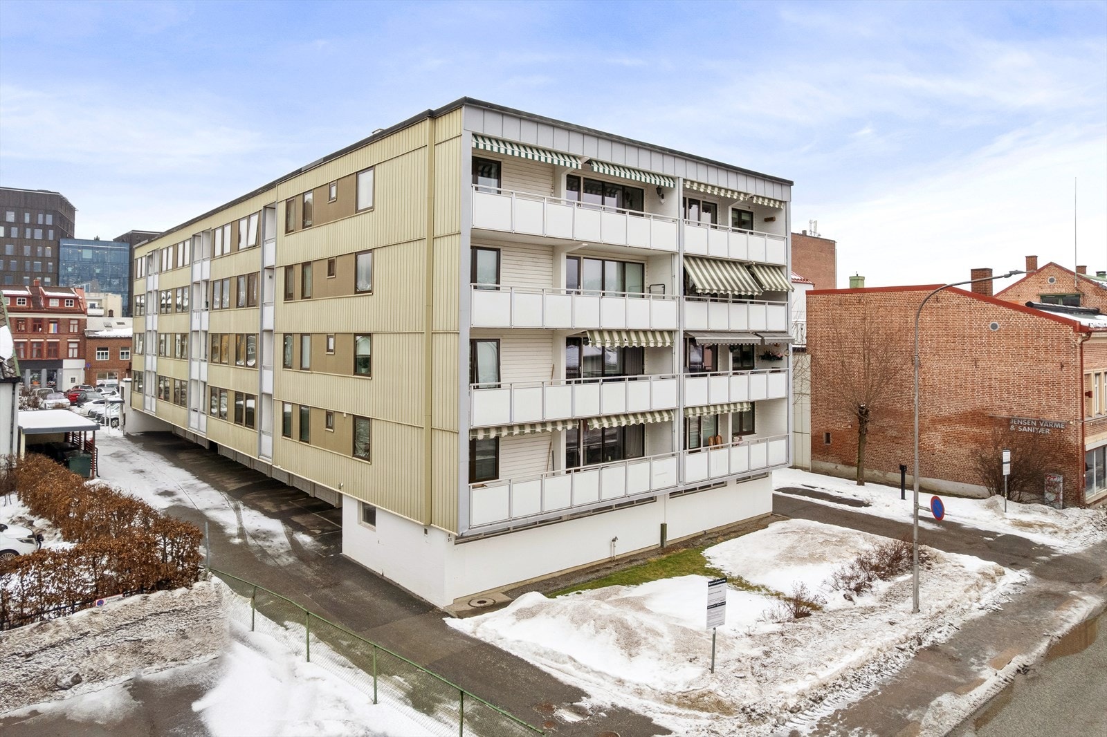 Leiligheten har en sentral og pendlervennlig beliggenhet på Strømsø med nærhet til "alt" du måtte trenge i hverdagen Galleribilde