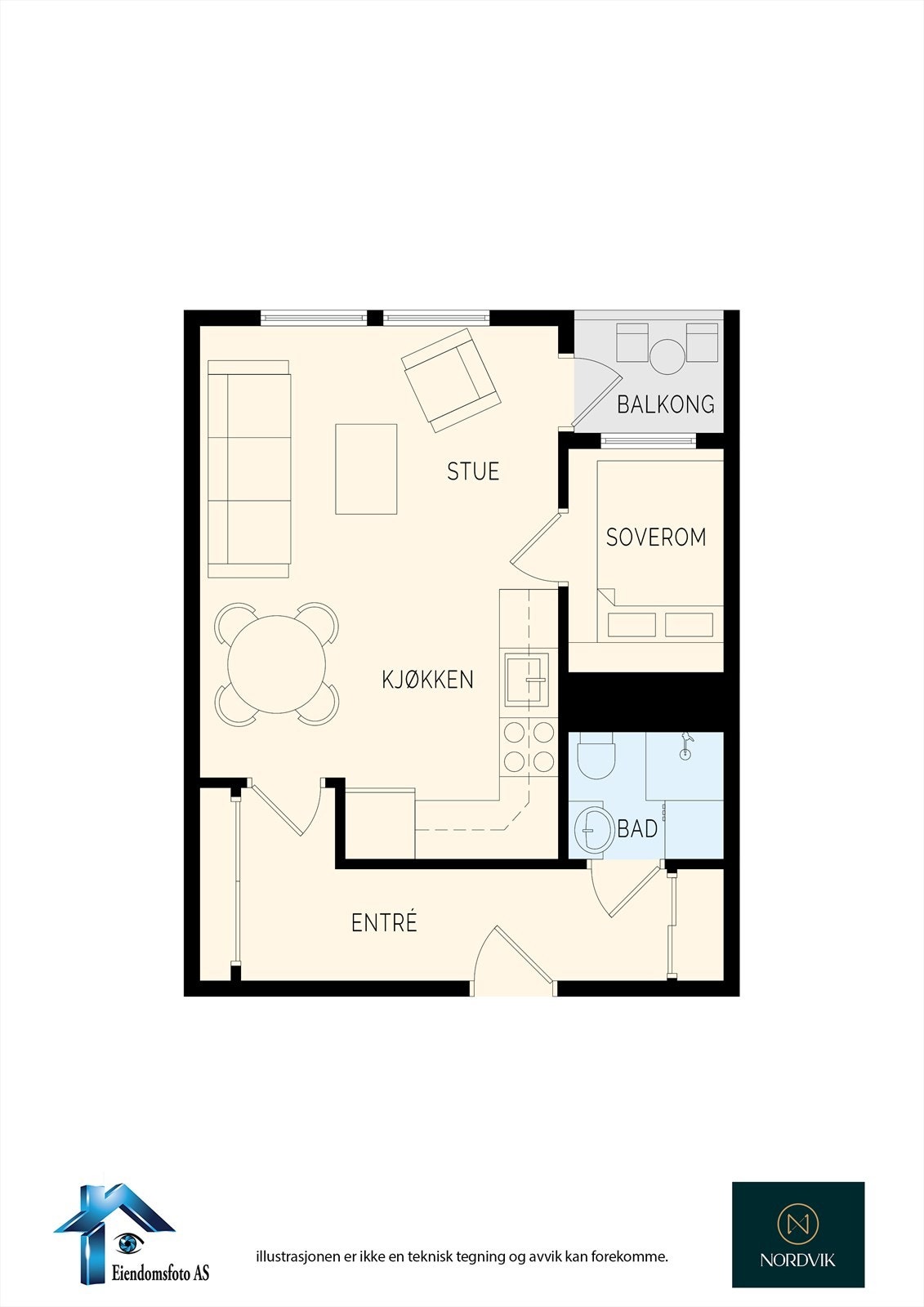 Planskisse Galleribilde