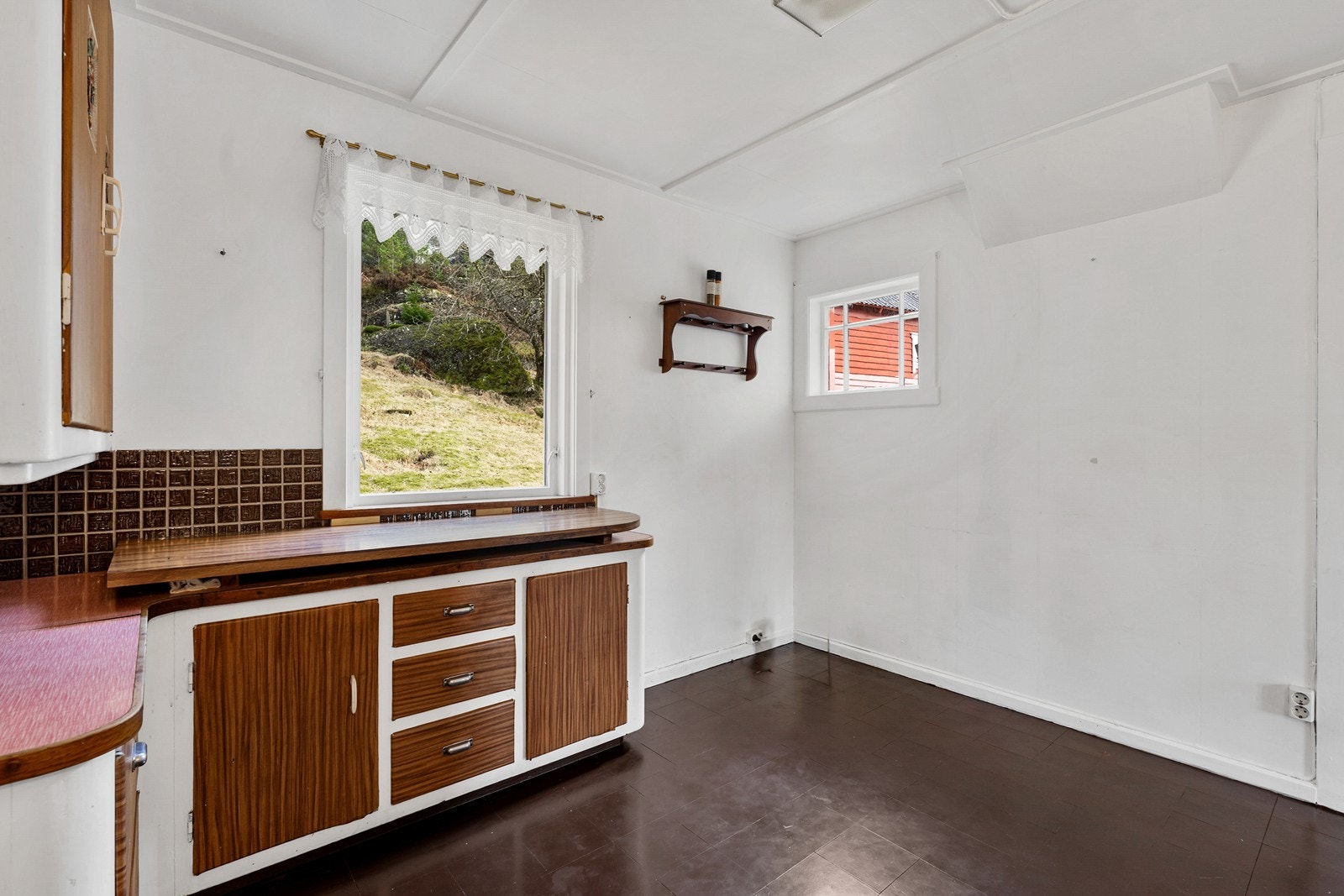 Det er plass til spisebord. Galleribilde