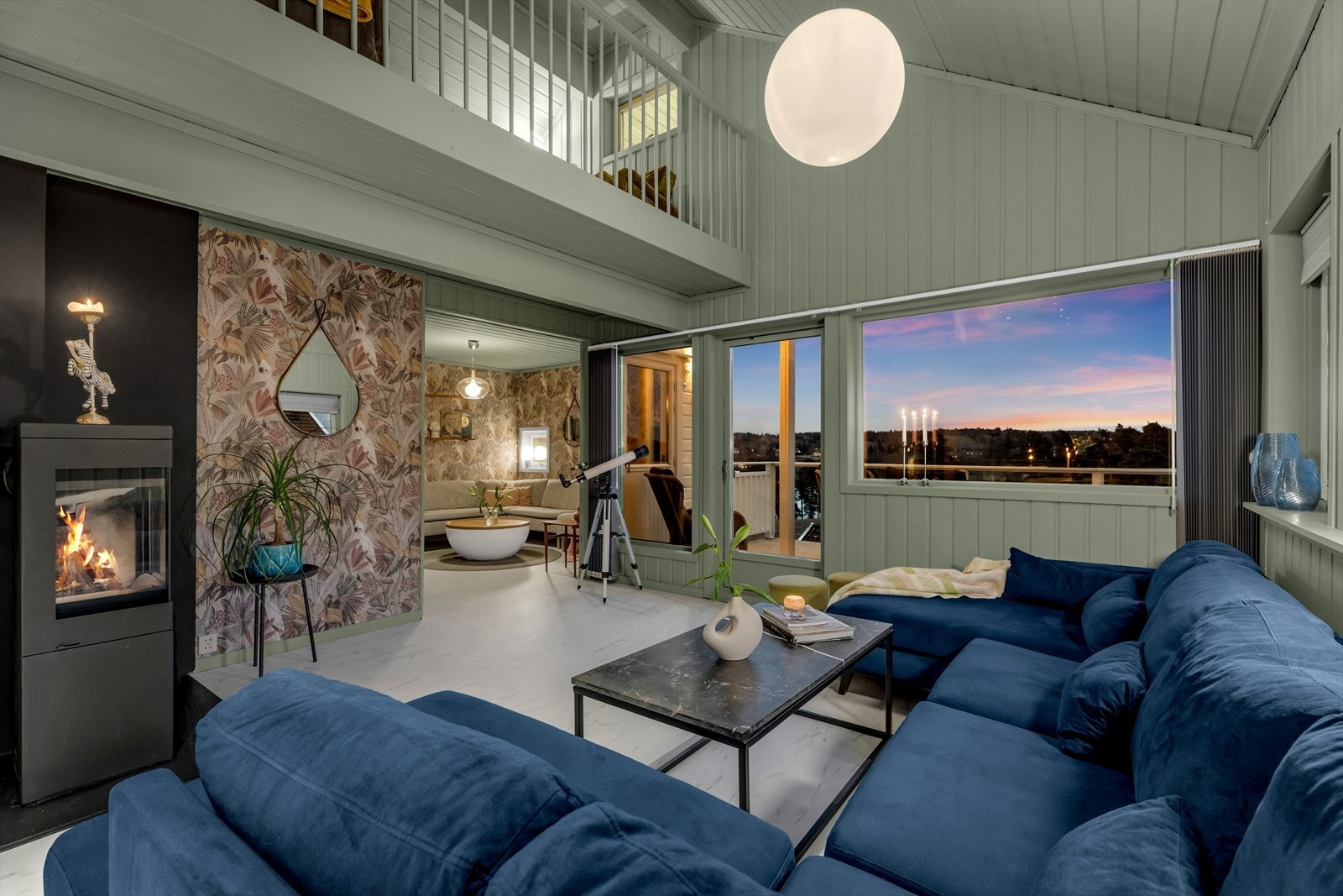 Her er det god plass for hele familien å samles. Galleribilde