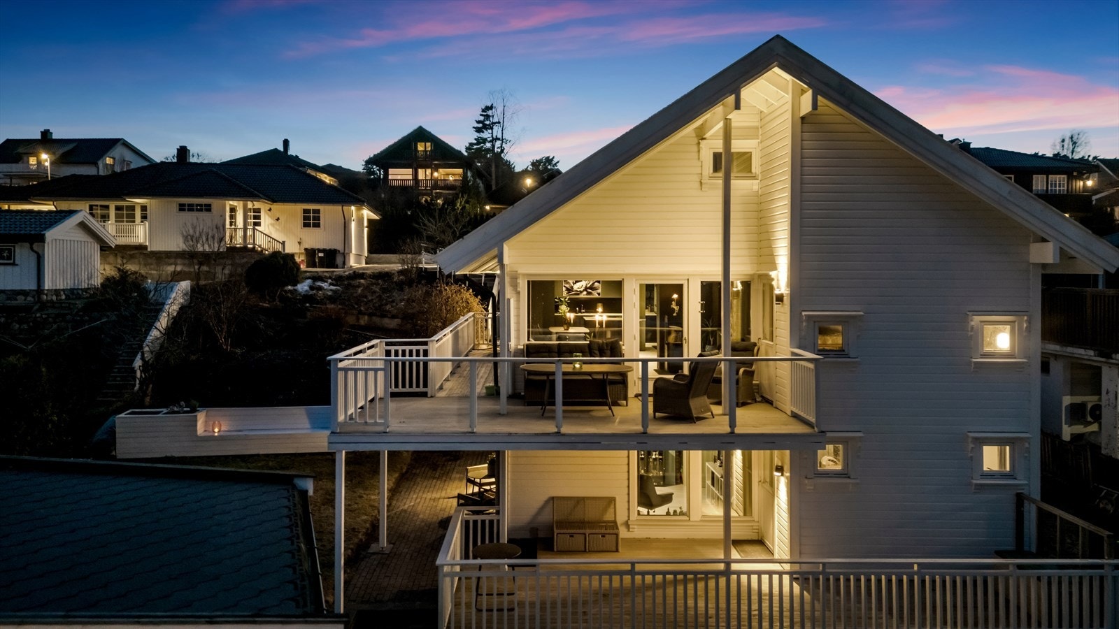 En innholdsrik og familievennlig enebolig med mange kvaliteter. Galleribilde