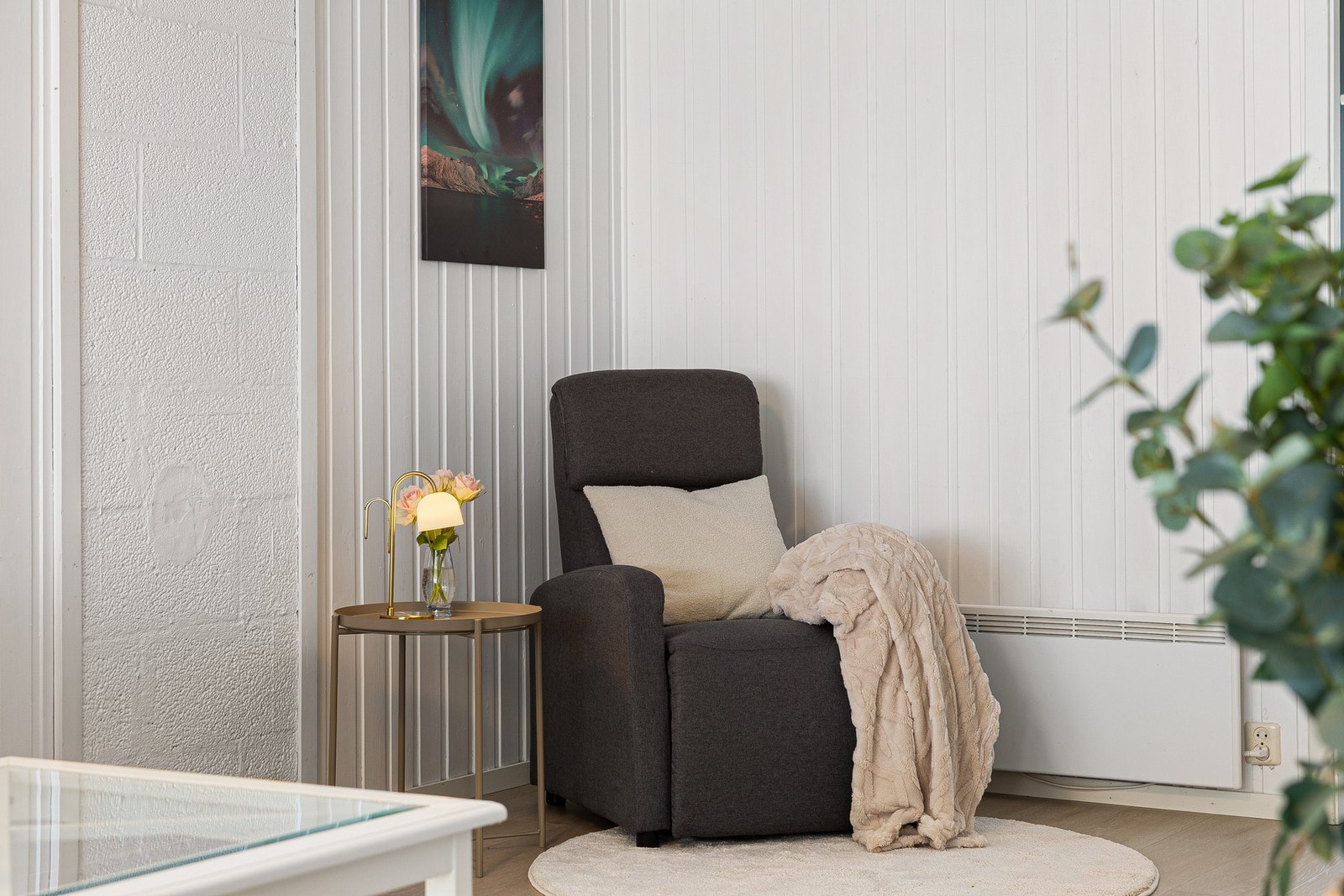 Her er det også plass til spisestue. Galleribilde